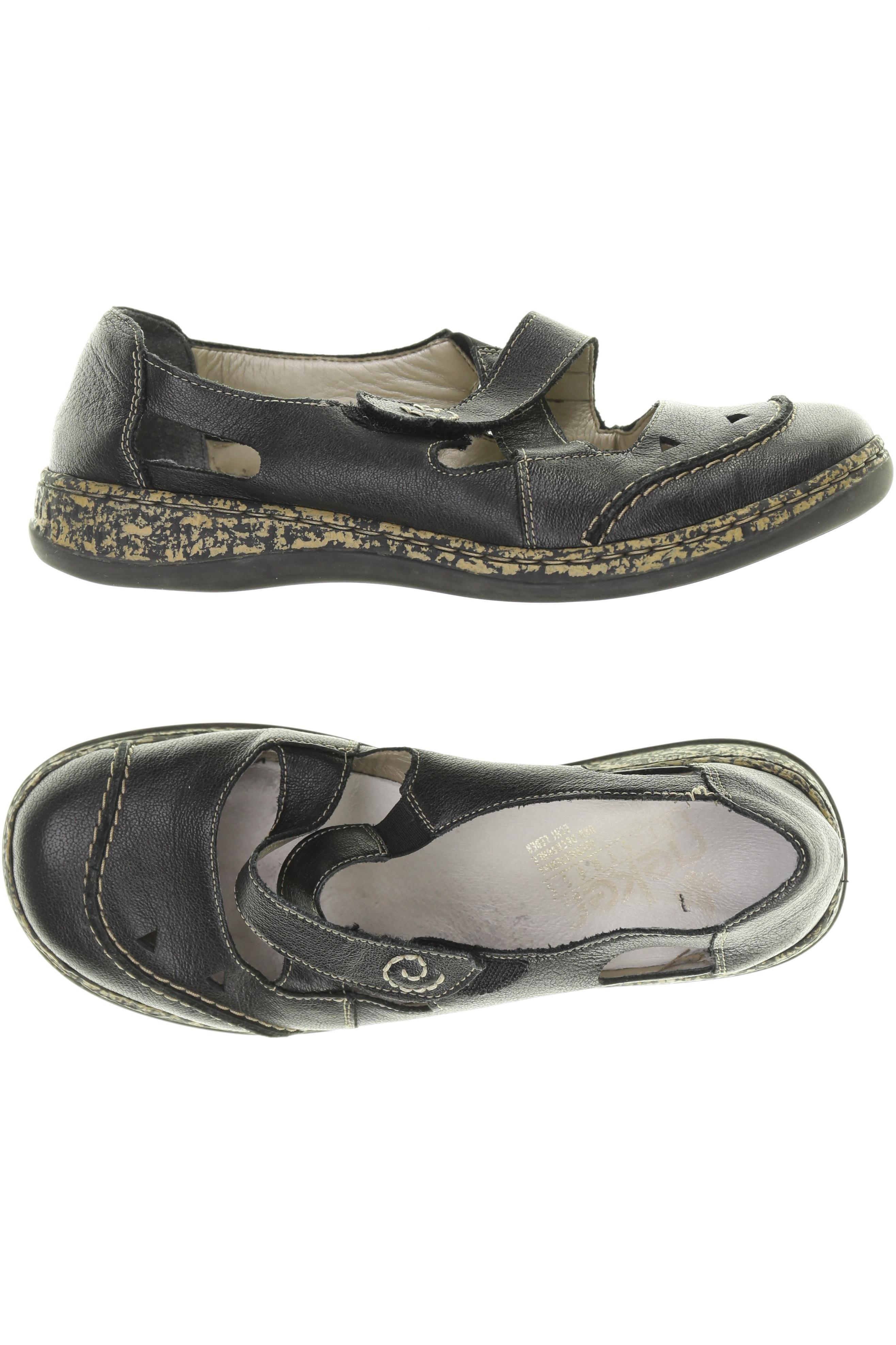 

Rieker Damen Ballerinas, schwarz, Gr. 40