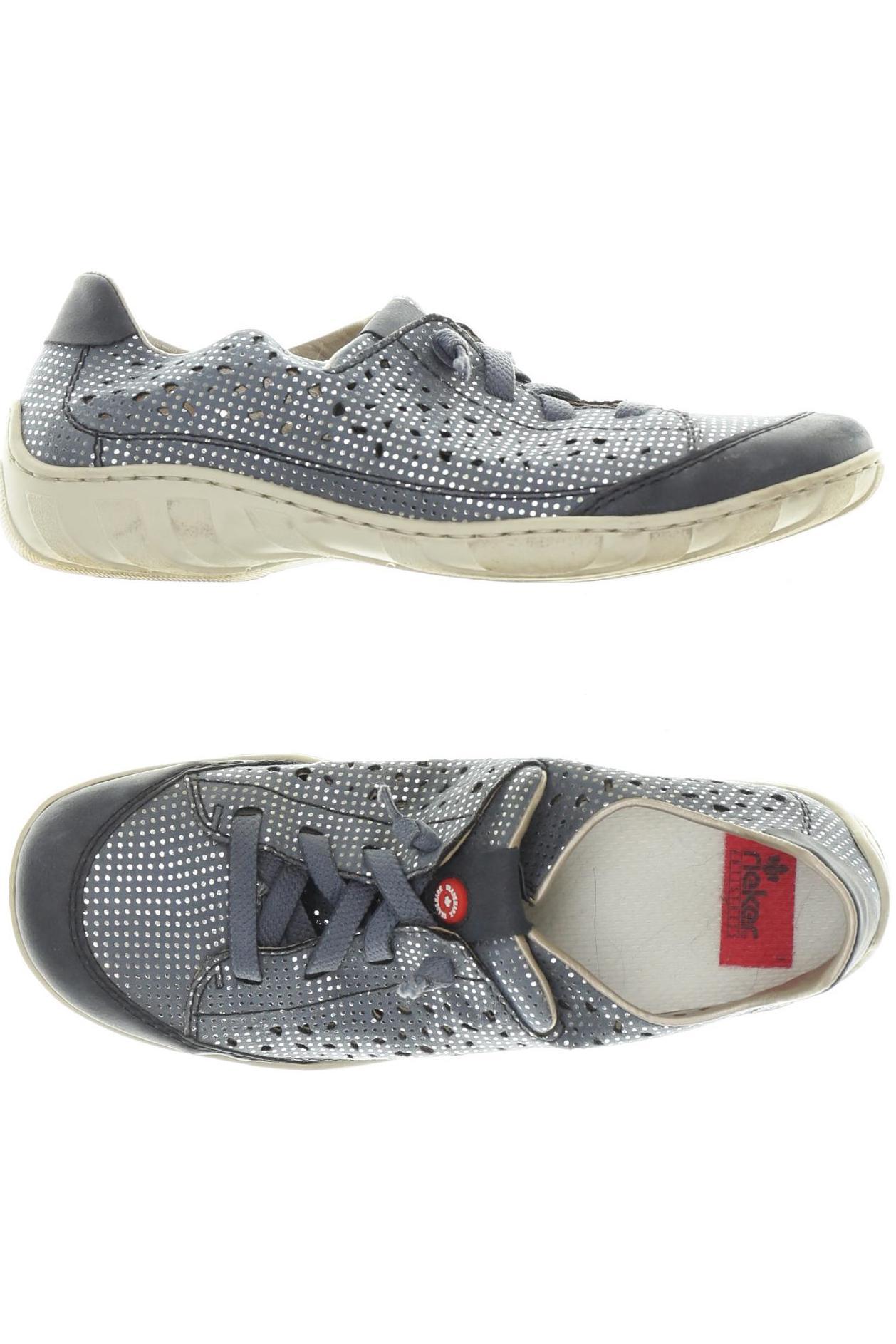 

Rieker Damen Sneakers, blau, Gr. 36