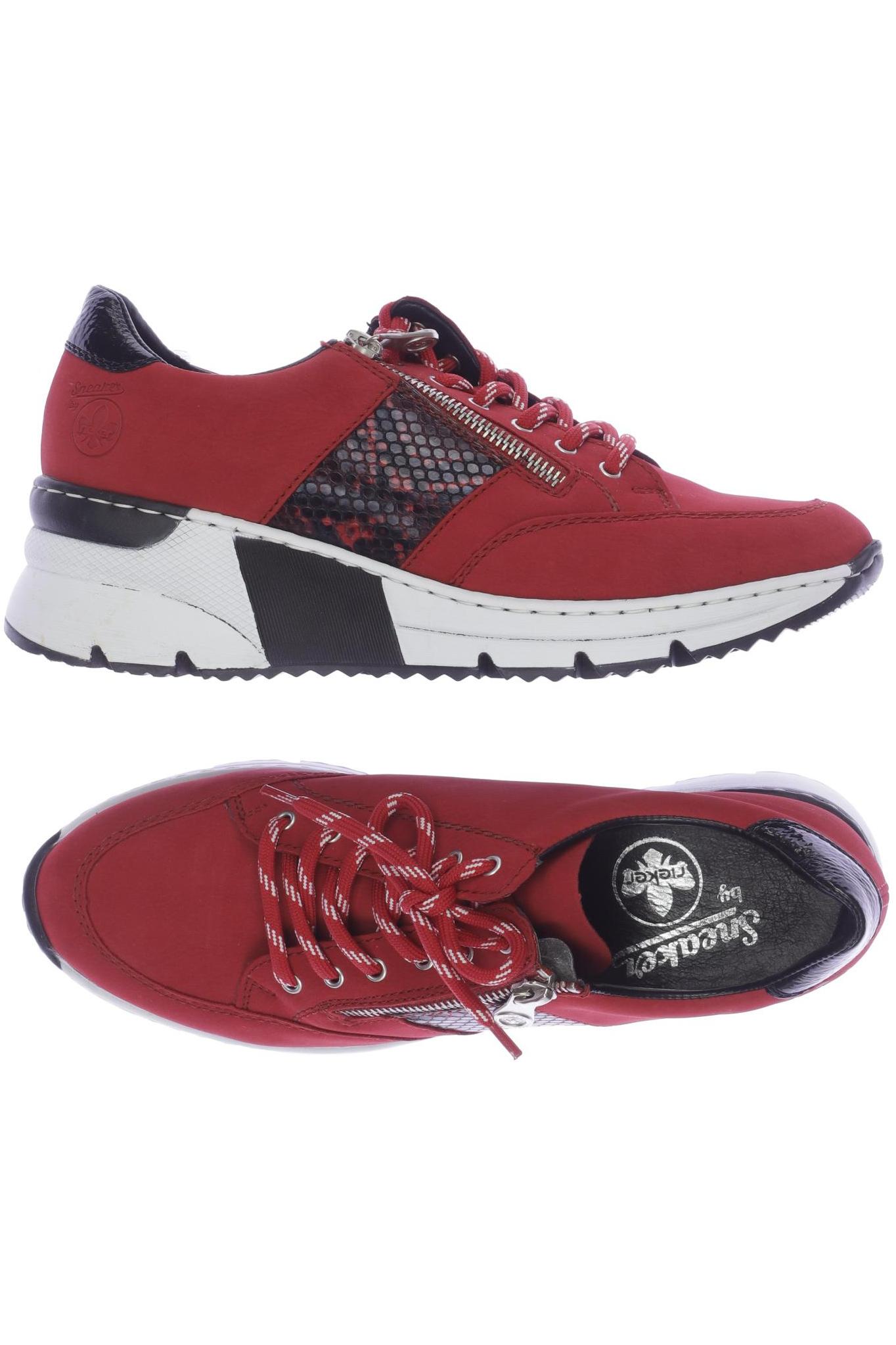 

Rieker Damen Sneakers, rot, Gr. 40