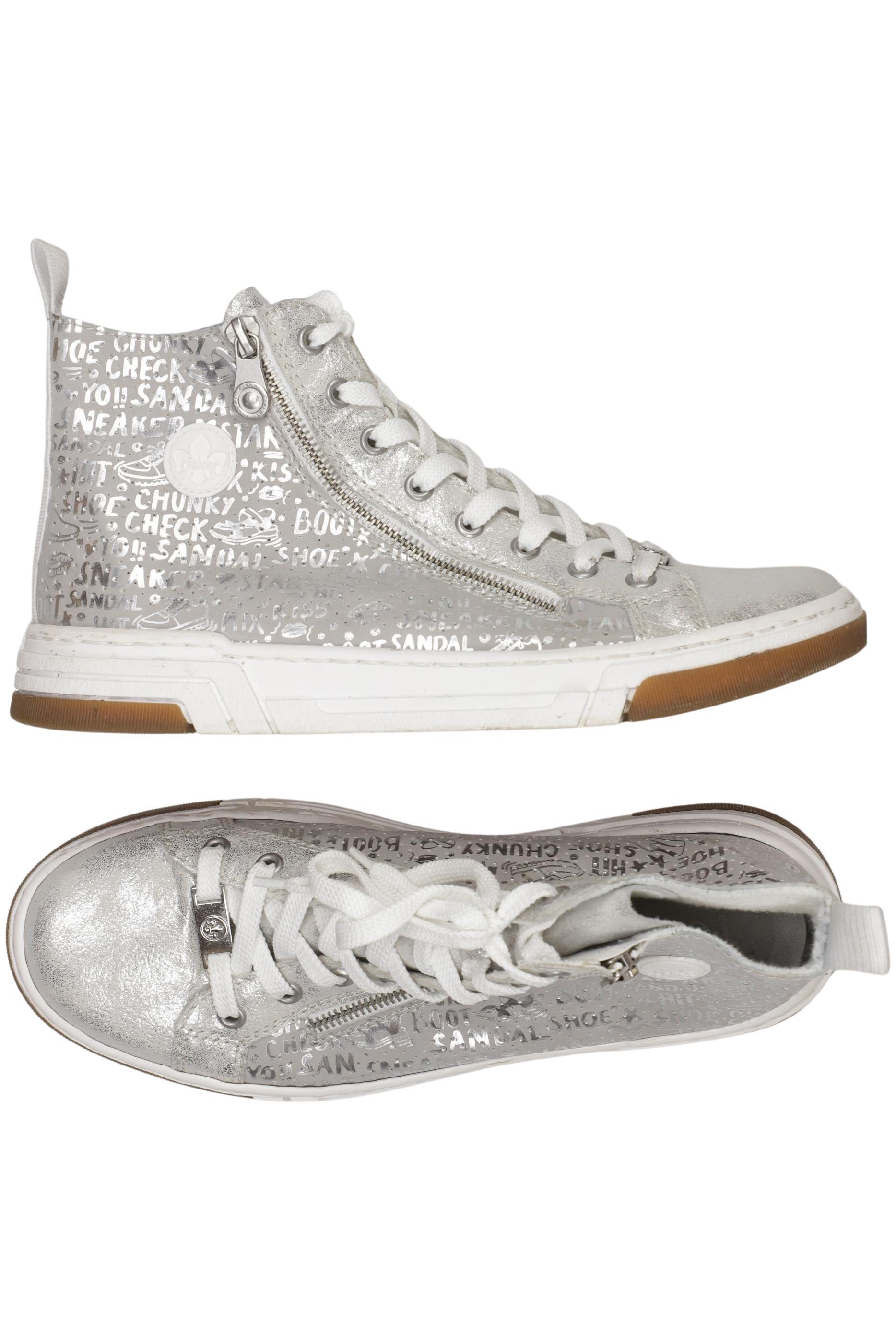 

Rieker Damen Sneakers, silber, Gr. 40