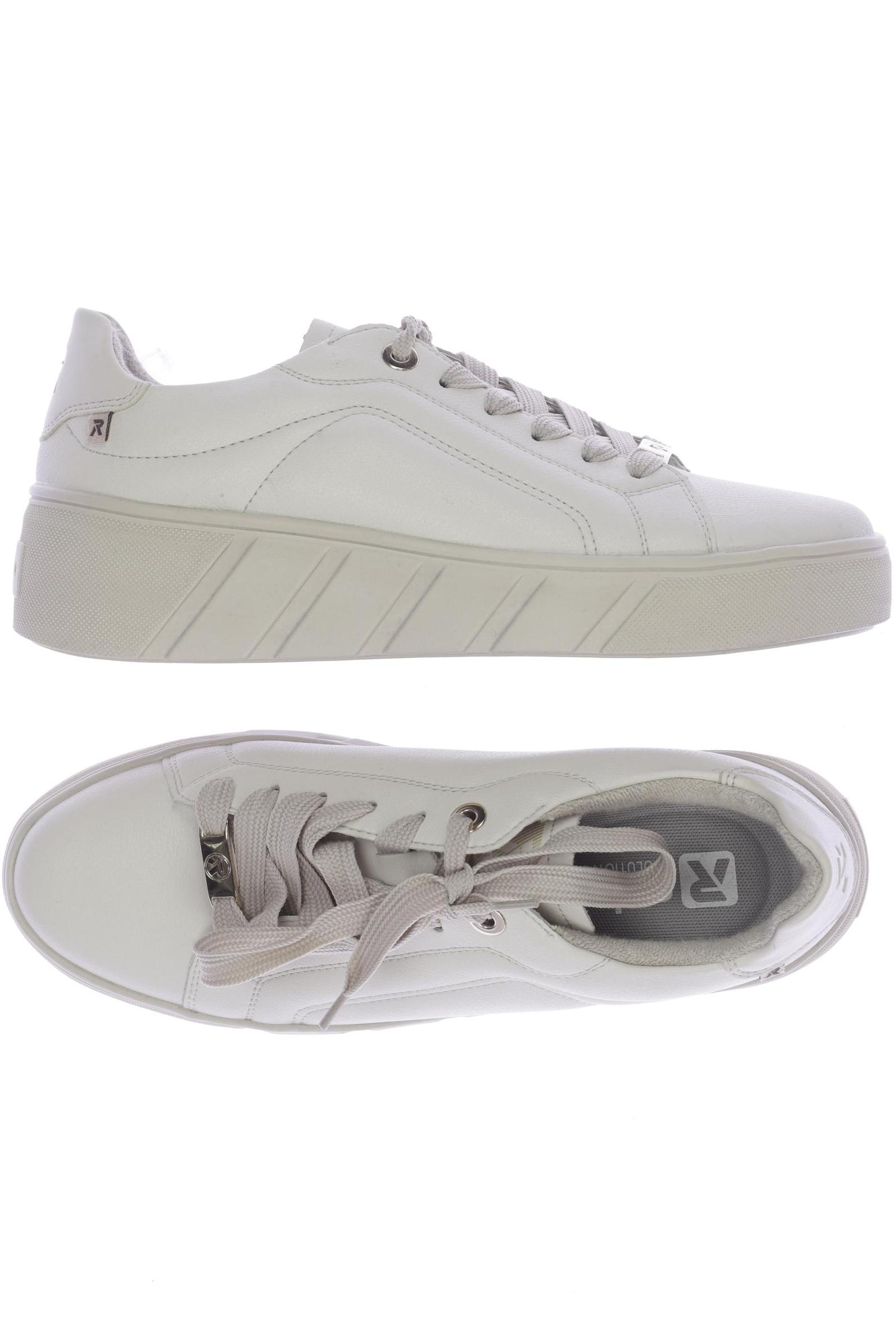 

Rieker Damen Sneakers, cremeweiß
