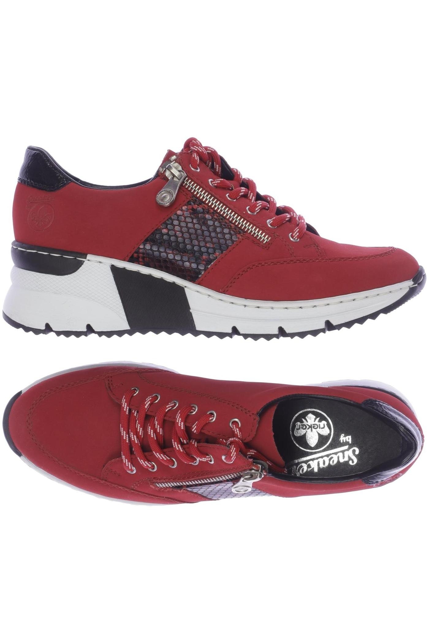 

Rieker Damen Sneakers, rot, Gr. 40