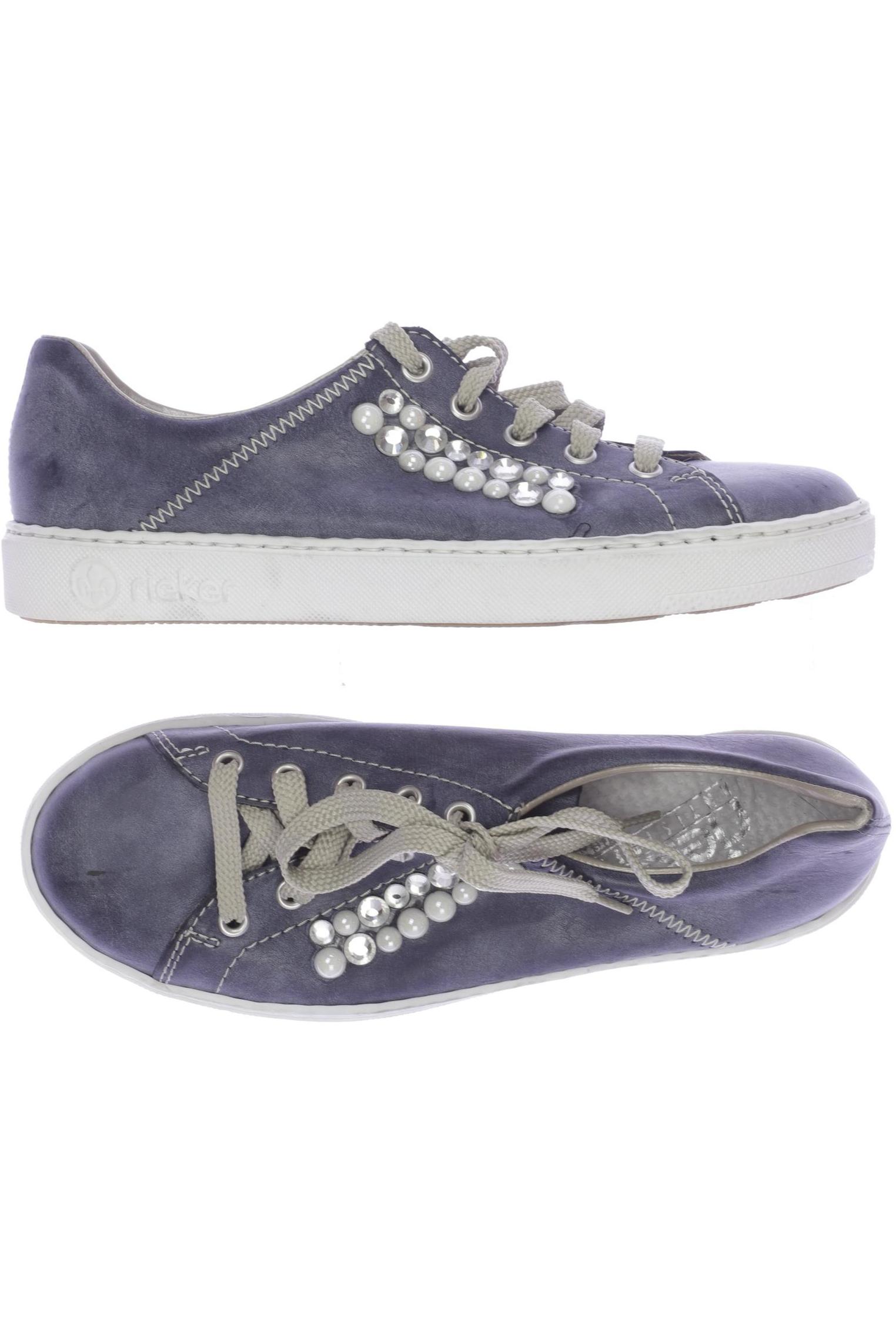 

Rieker Damen Sneakers, blau, Gr. 38