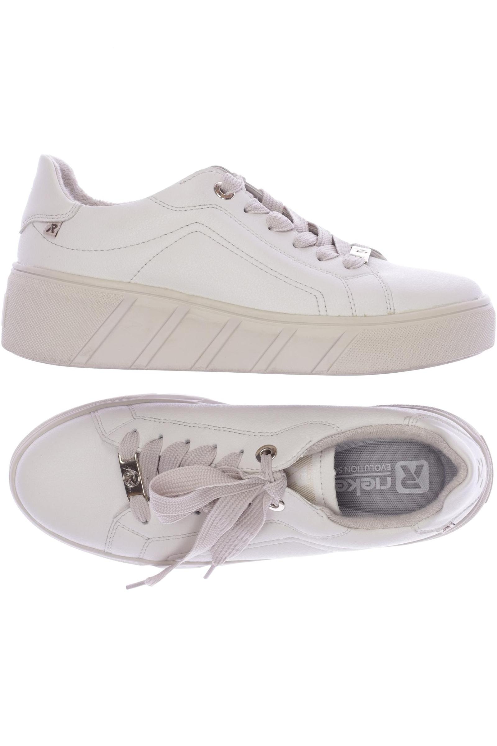 

Rieker Damen Sneakers, cremeweiß, Gr. 38