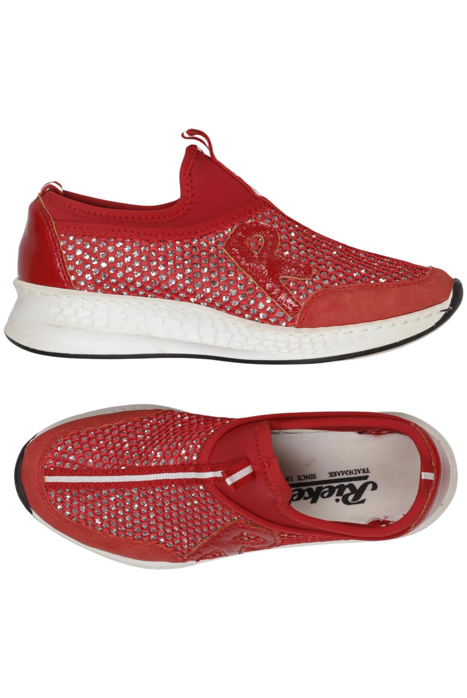 

Rieker Damen Sneakers, rot, Gr. 39