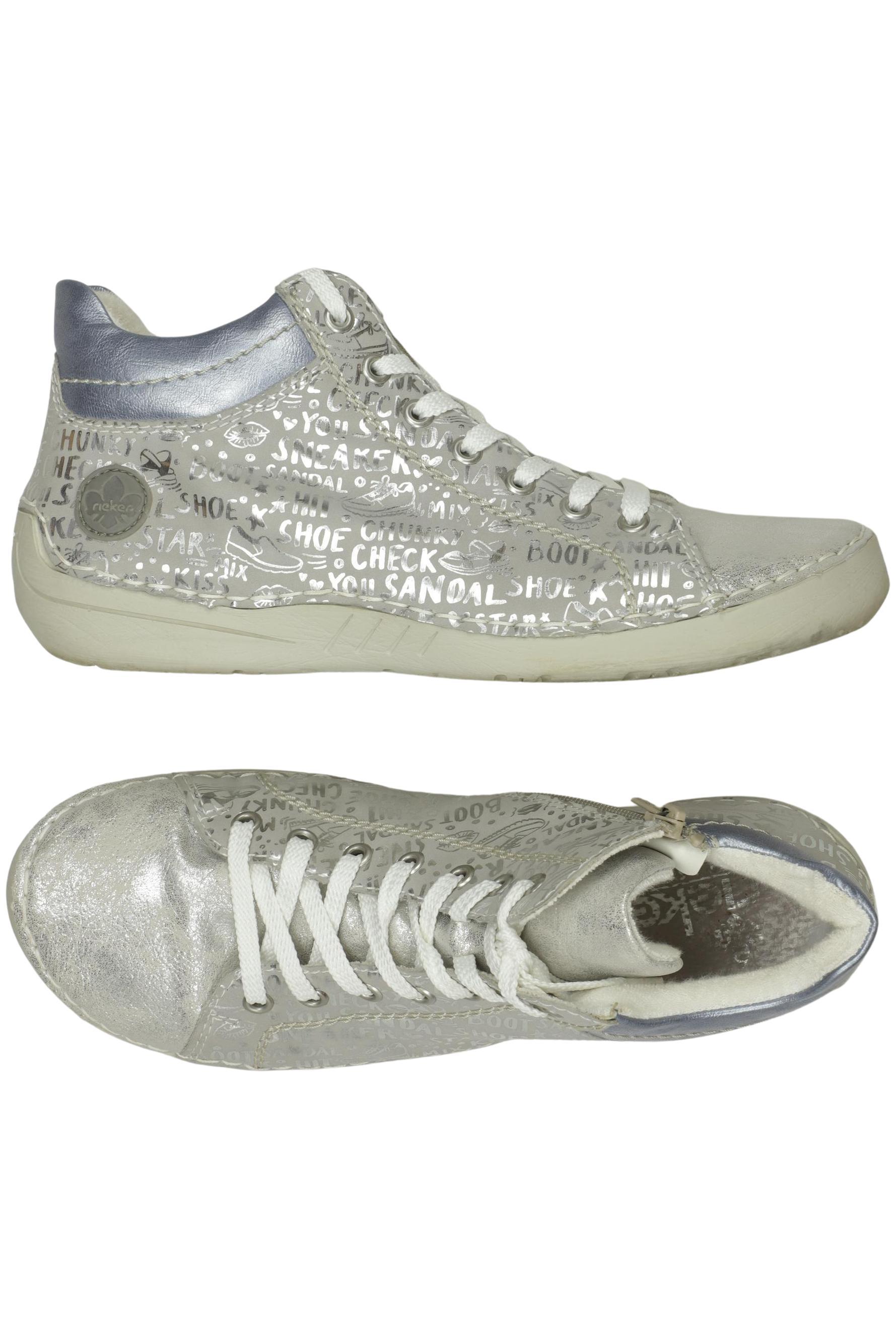 

Rieker Damen Sneakers, silber, Gr. 40