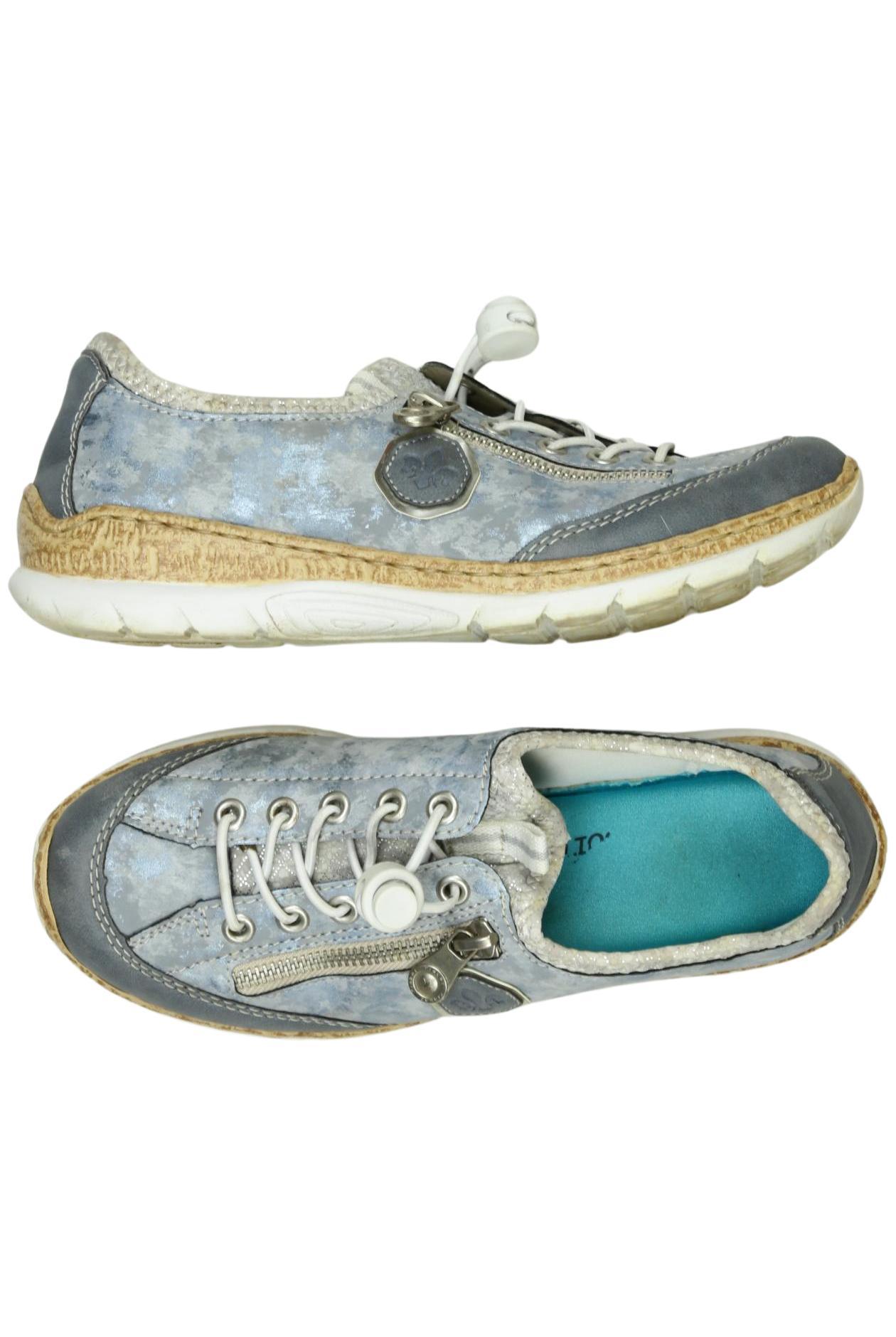 

Rieker Damen Sneakers, blau, Gr. 37