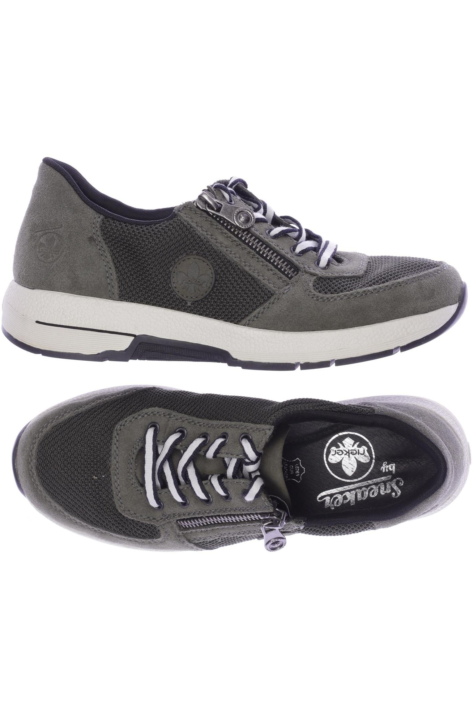 

Rieker Damen Sneakers, grün, Gr. 37