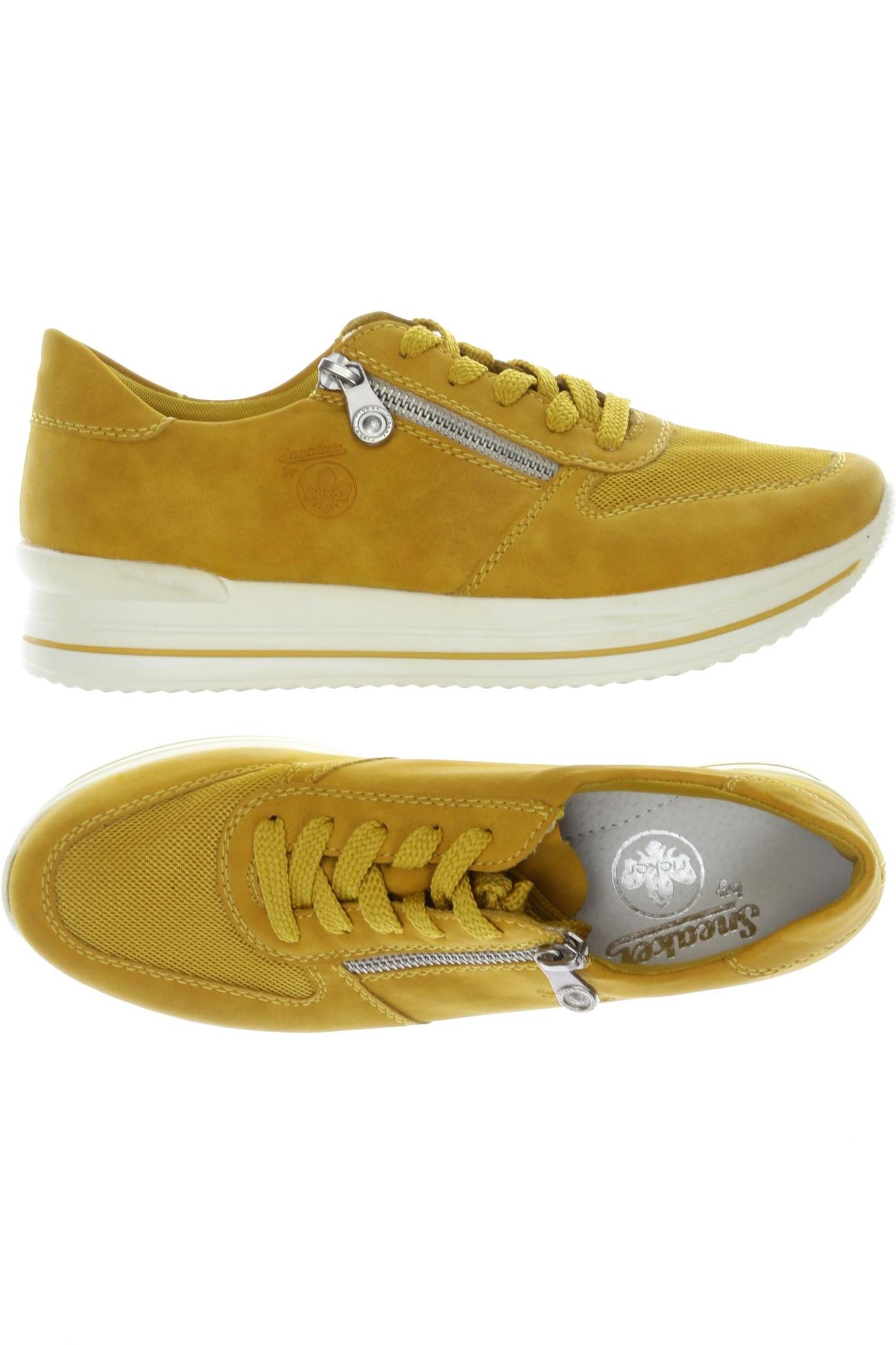 

Rieker Damen Sneakers, gelb, Gr. 39