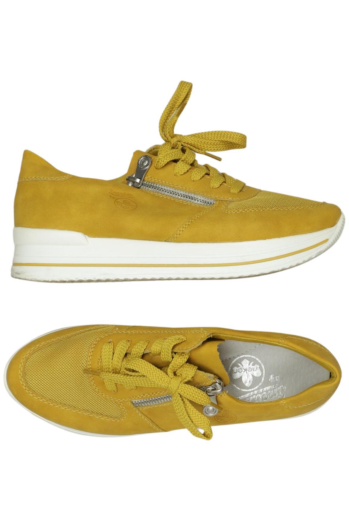 

Rieker Damen Sneakers, gelb, Gr. 38