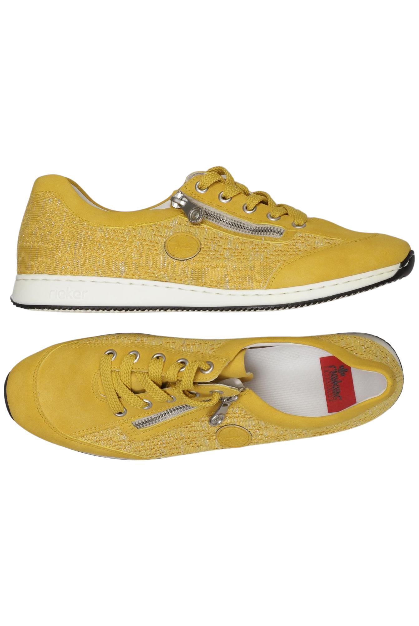 

Rieker Damen Sneakers, gelb, Gr. 41
