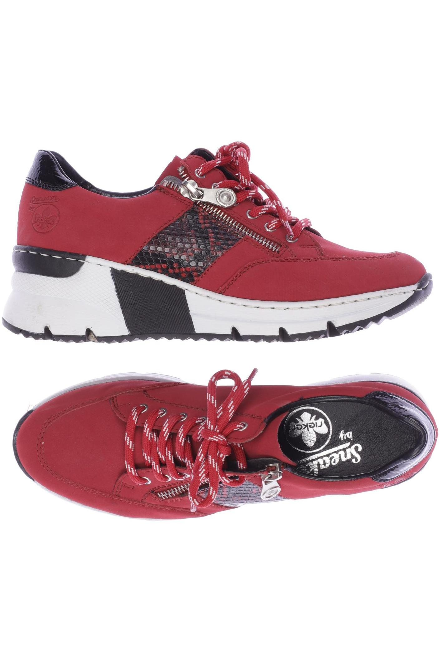 

Rieker Damen Sneakers, rot