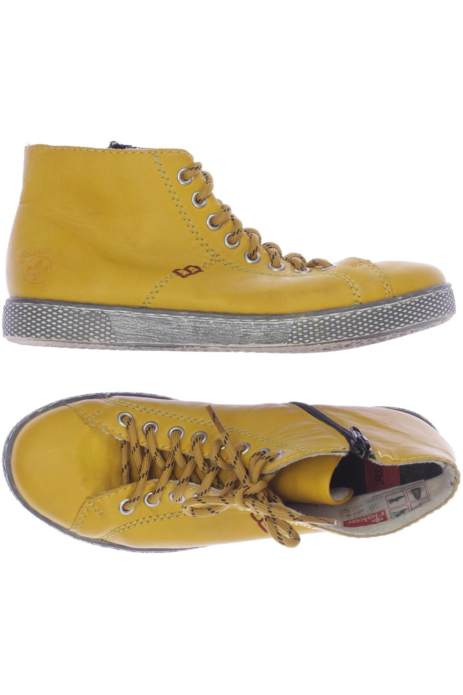 

Rieker Damen Sneakers, gelb, Gr. 38