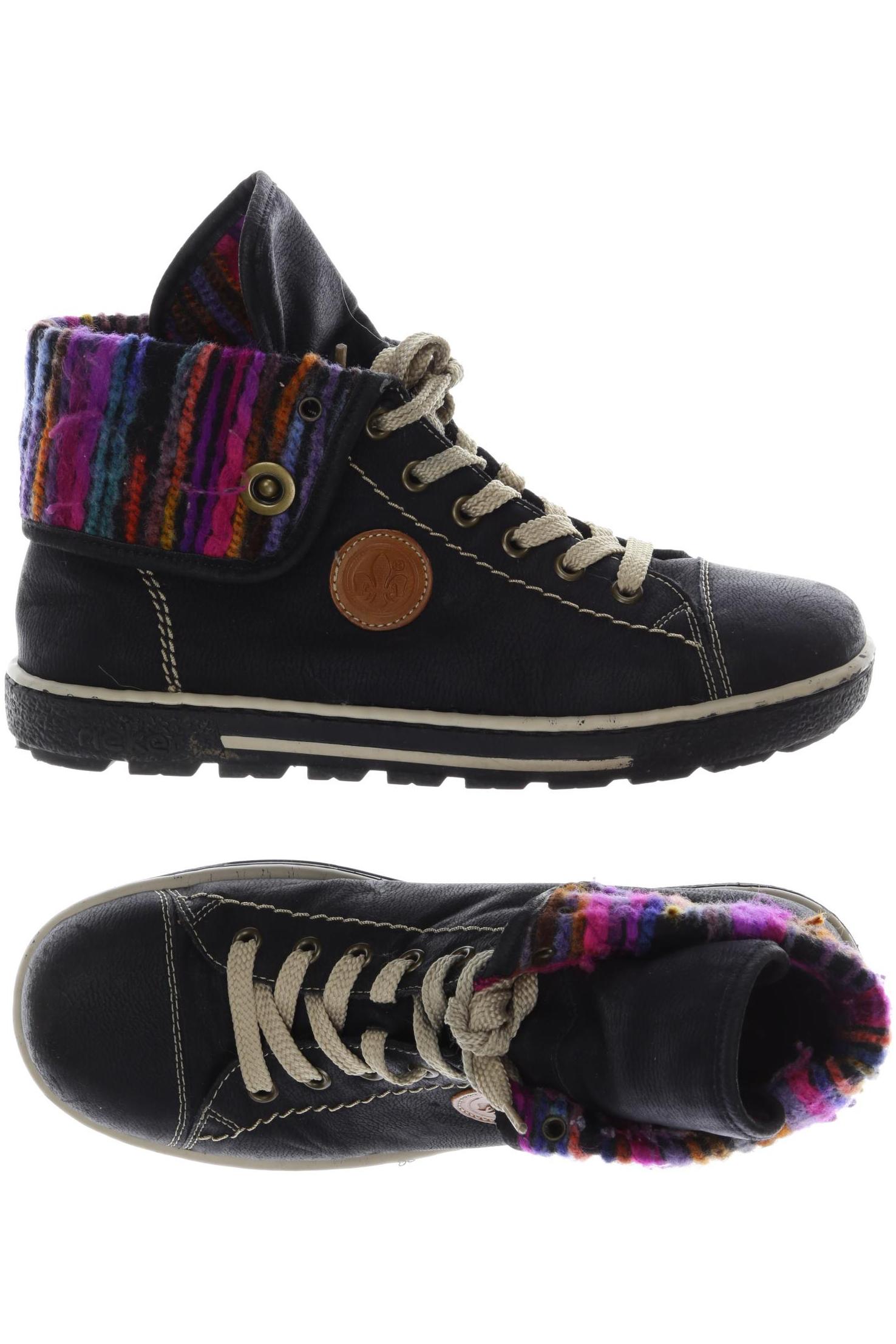 

Rieker Damen Sneakers, schwarz, Gr. 39
