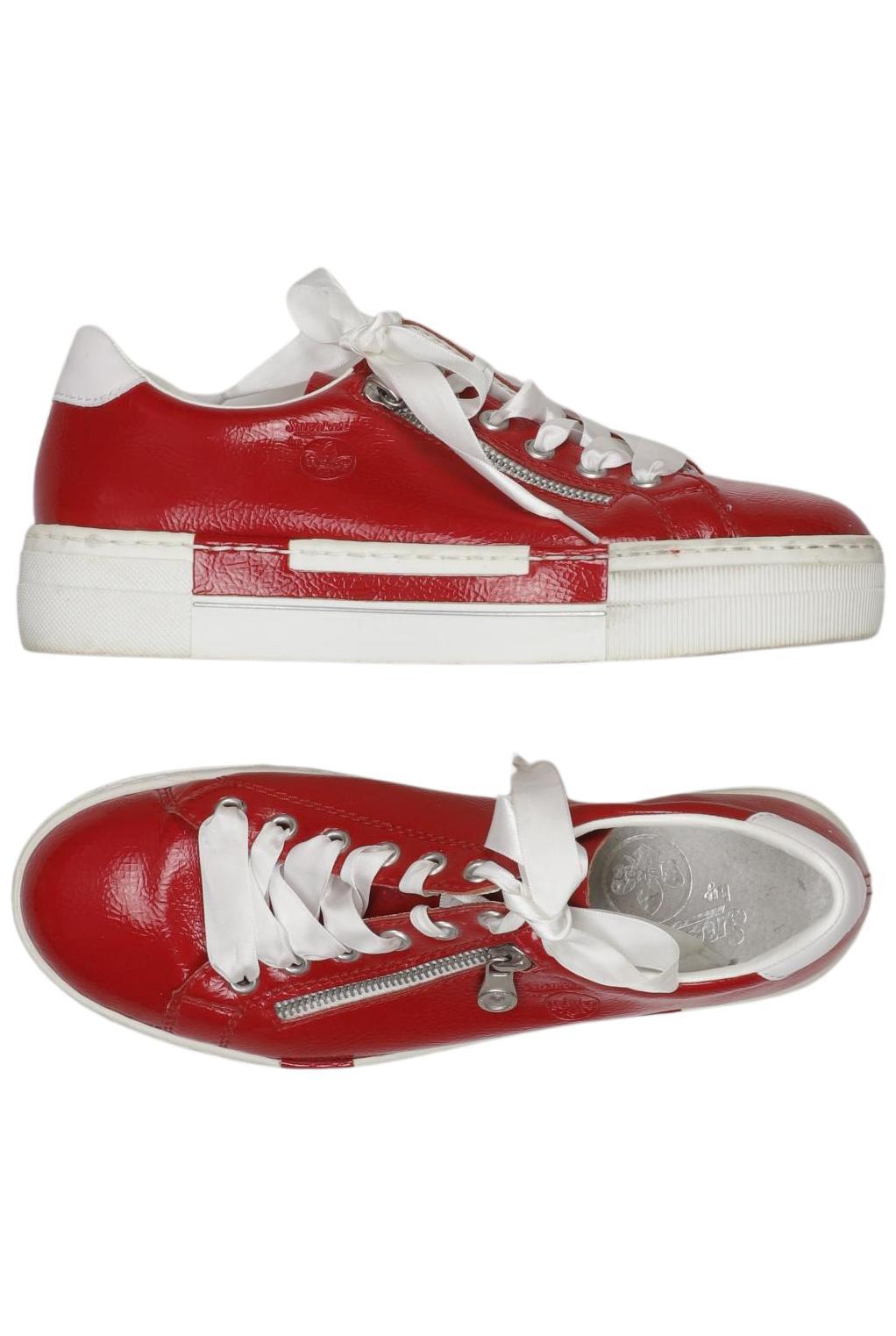 

Rieker Damen Sneakers, rot, Gr. 39