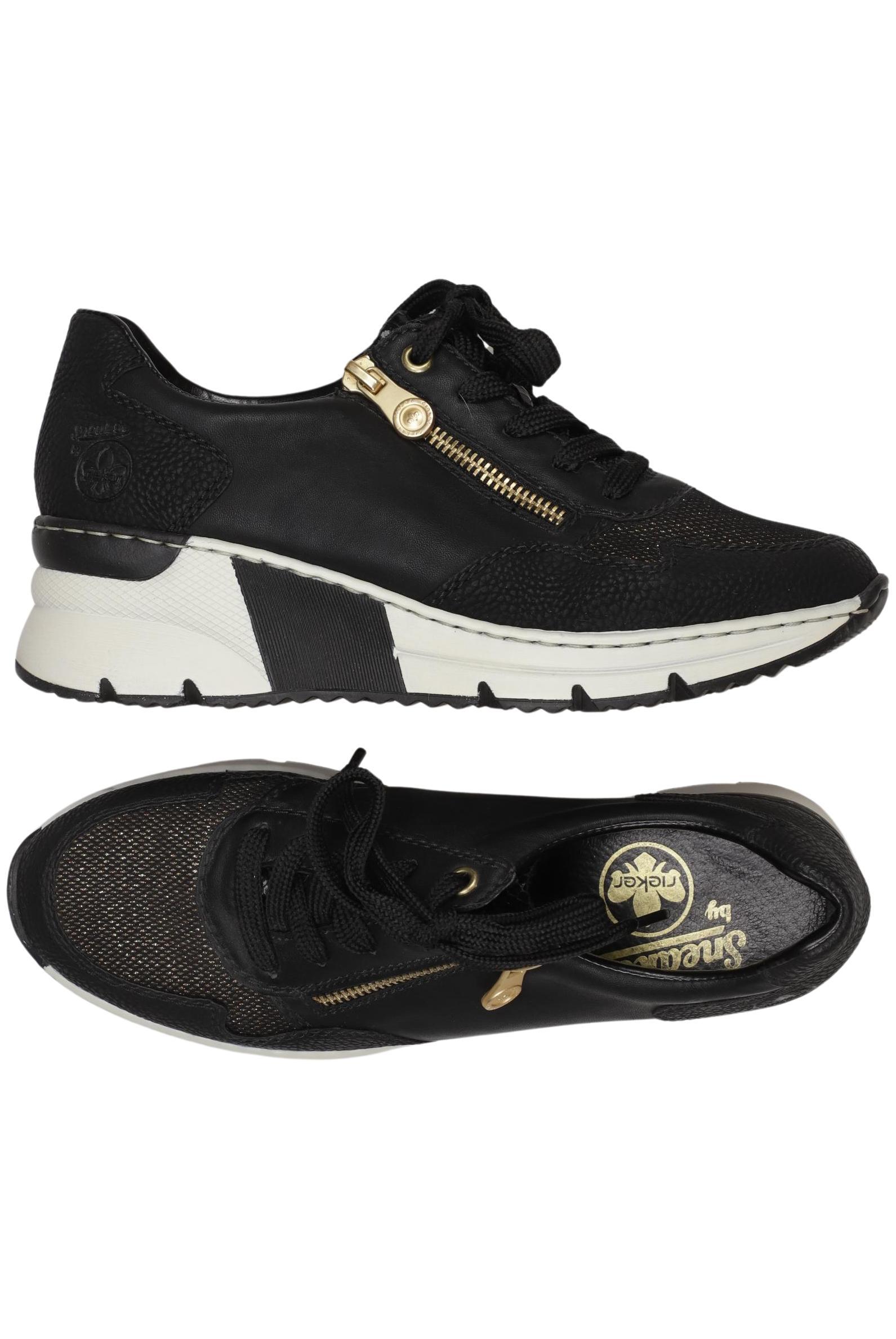 

Rieker Damen Sneakers, schwarz, Gr. 38