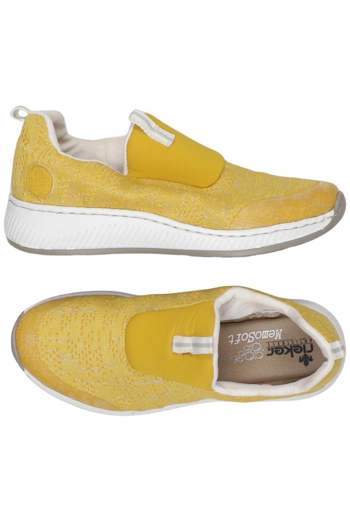 

Rieker Damen Sneakers, gelb, Gr. 36