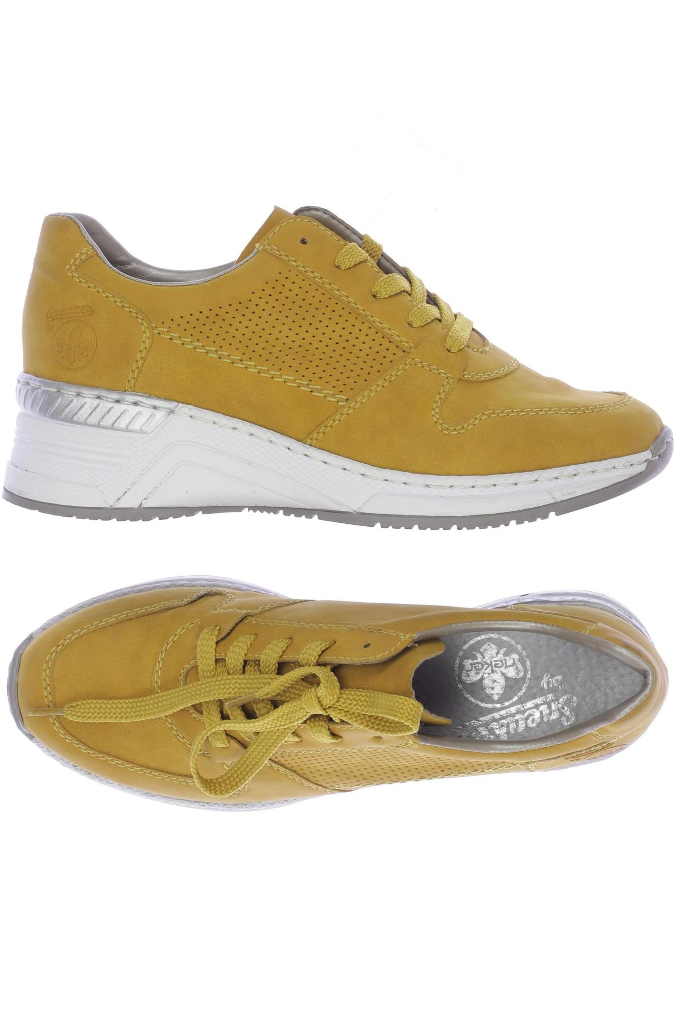 

Rieker Damen Sneakers, gelb, Gr. 37