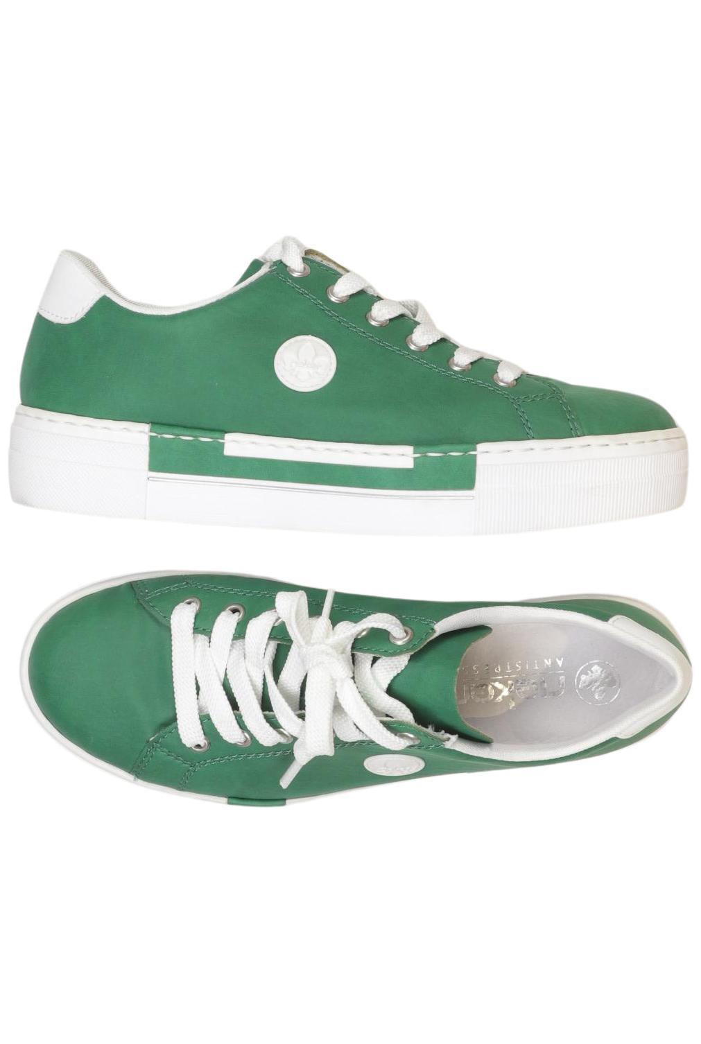 

Rieker Damen Sneakers, grün, Gr. 40