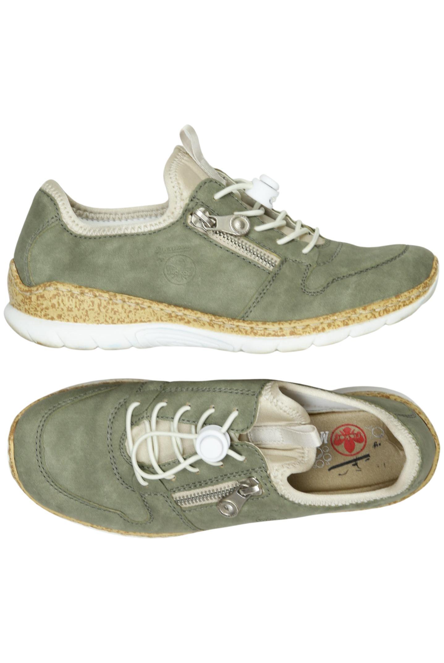 

Rieker Damen Sneakers, grün, Gr. 36