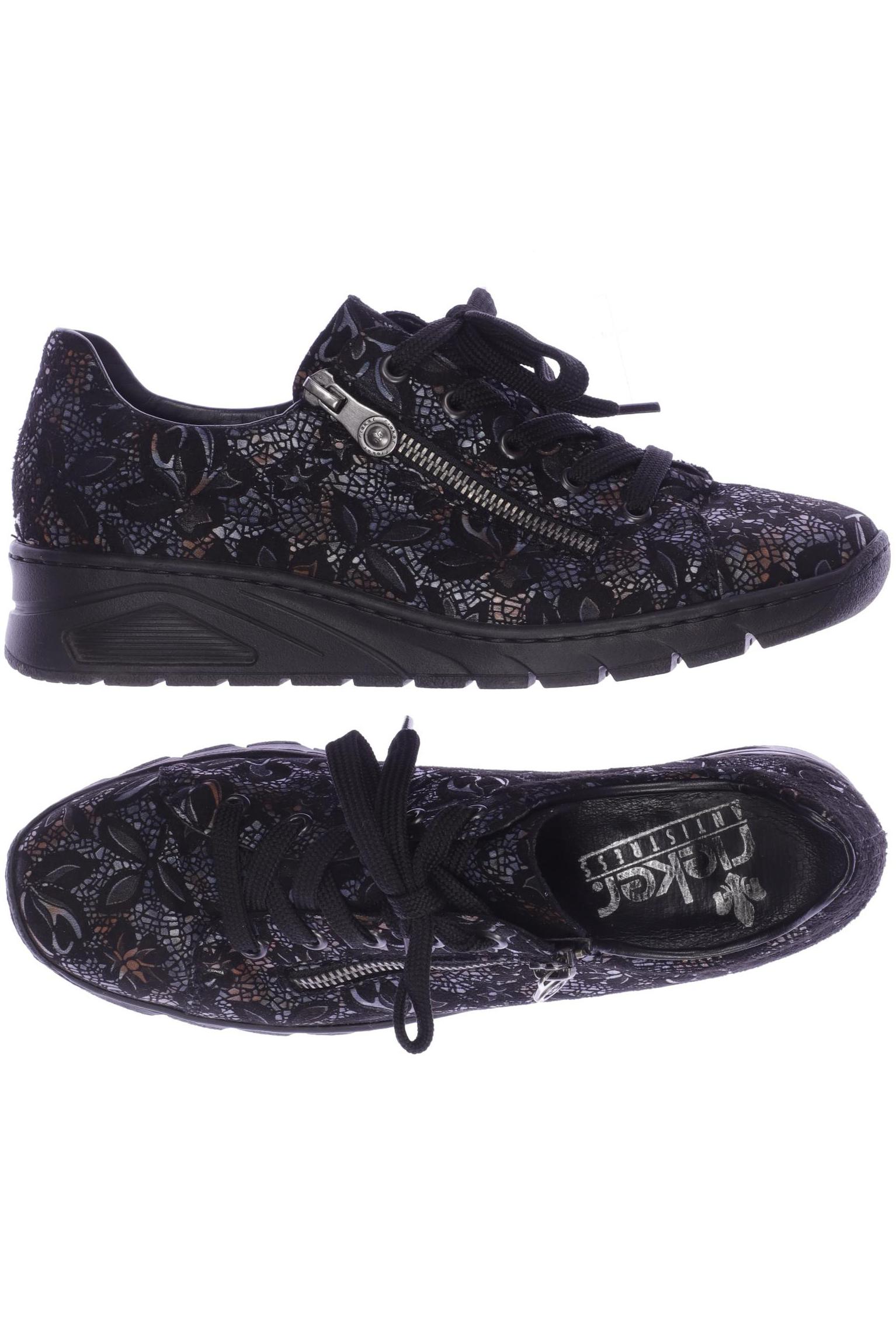 

Rieker Damen Sneakers, schwarz, Gr. 40
