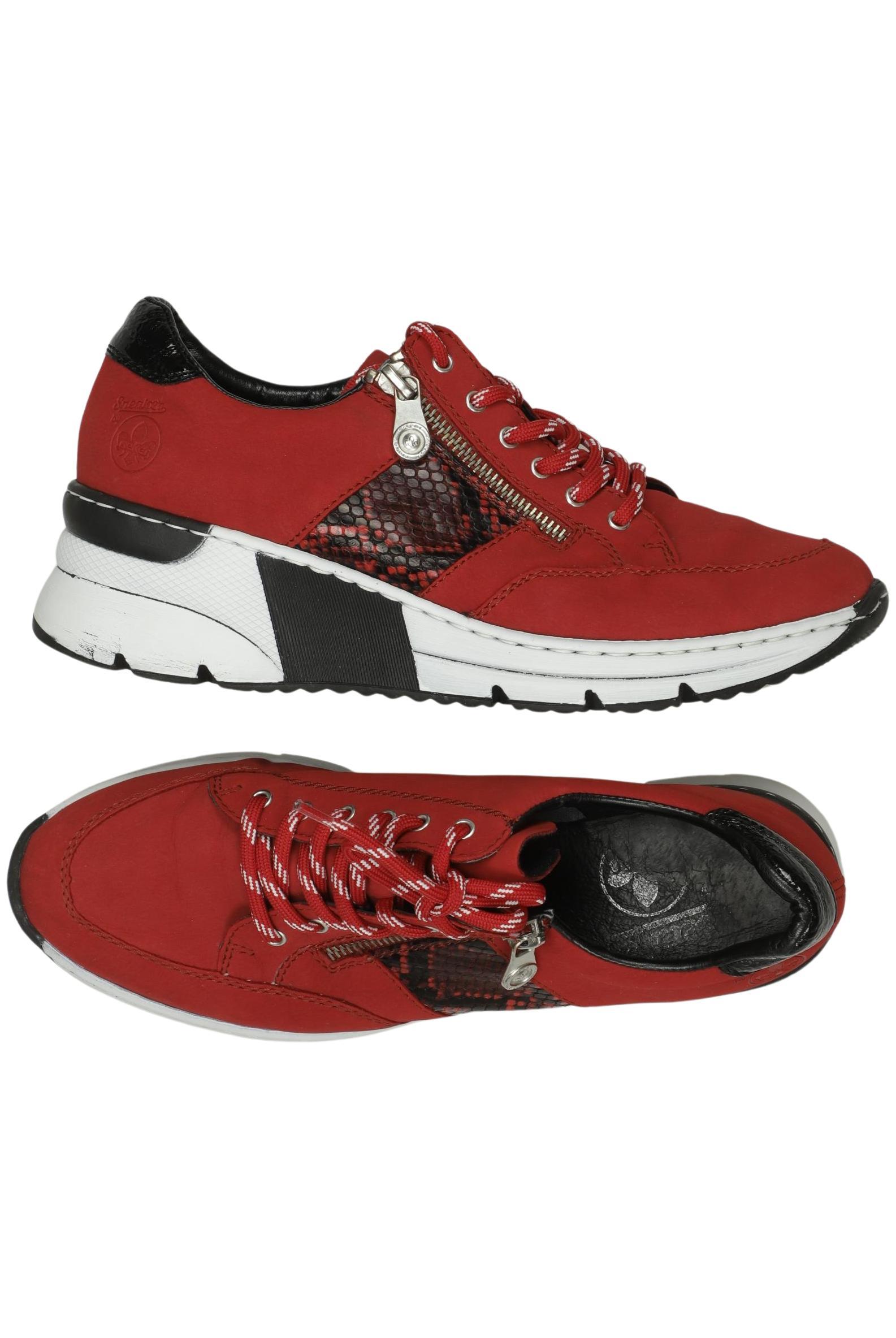

Rieker Damen Sneakers, rot, Gr. 40