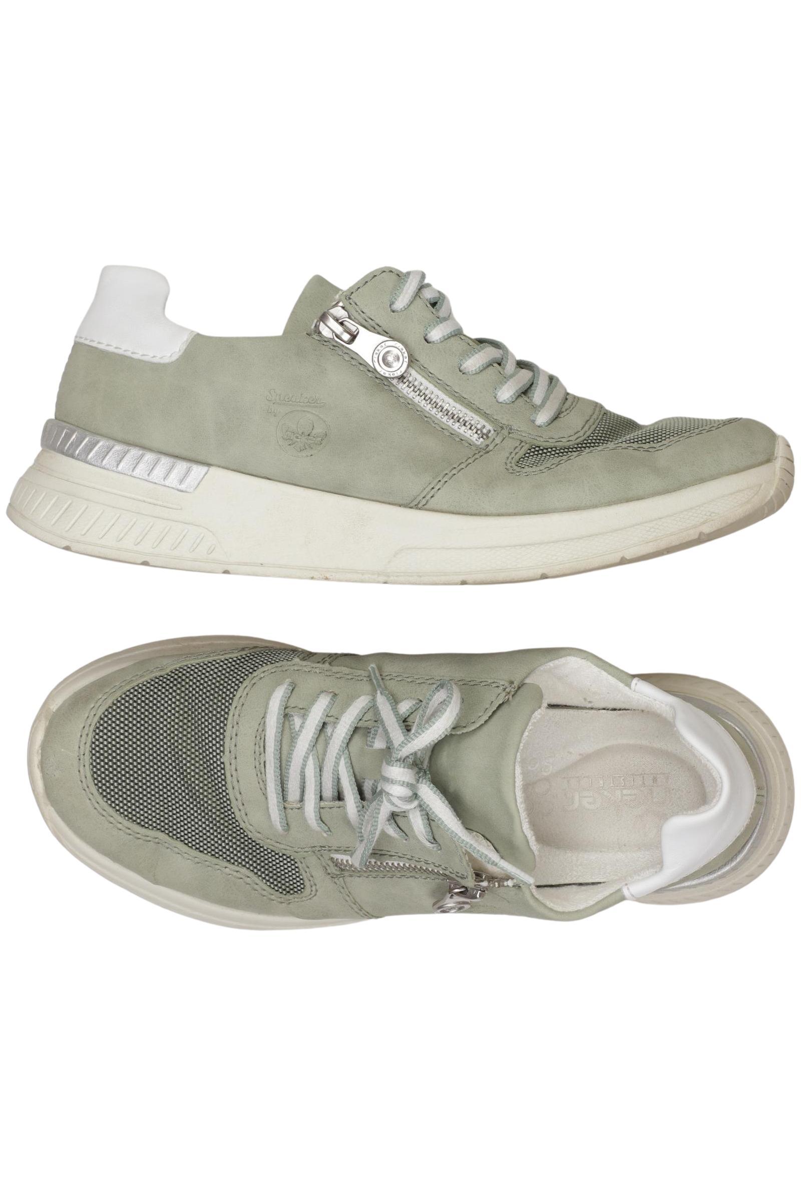 

Rieker Damen Sneakers, grün, Gr. 37