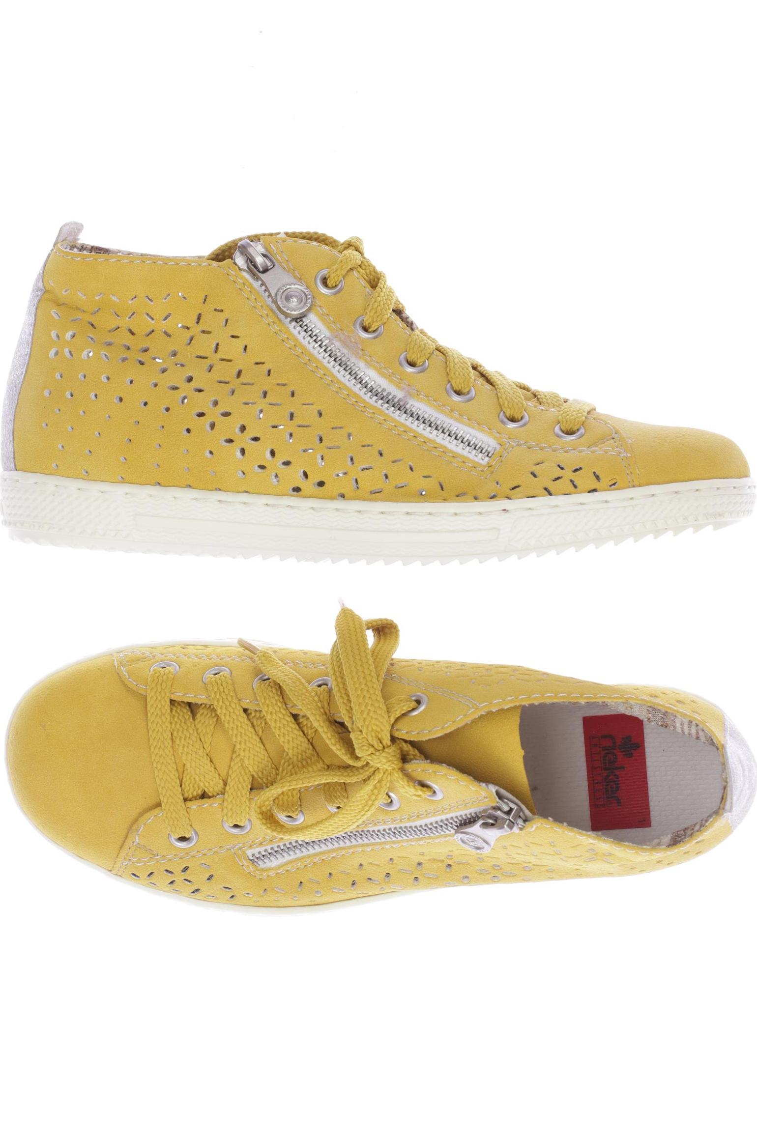 

Rieker Damen Sneakers, gelb, Gr. 37