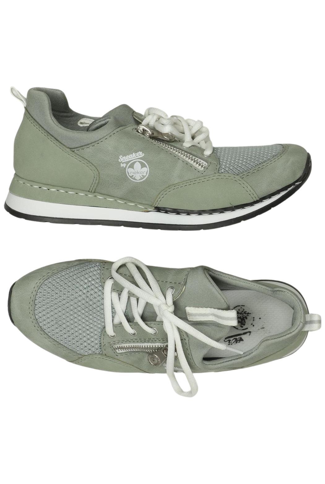 

Rieker Damen Sneakers, grün, Gr. 37