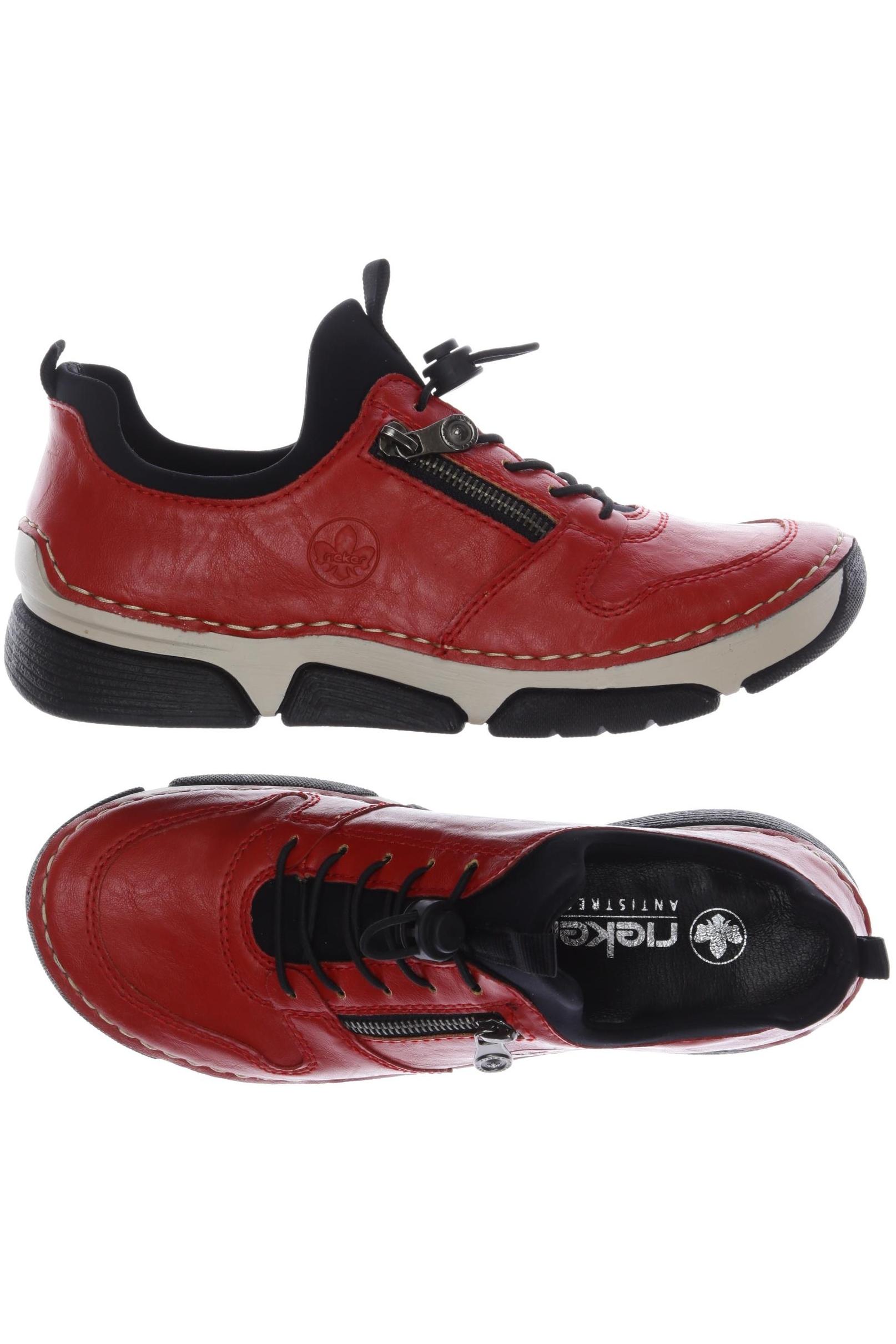 

Rieker Damen Sneakers, rot, Gr. 40