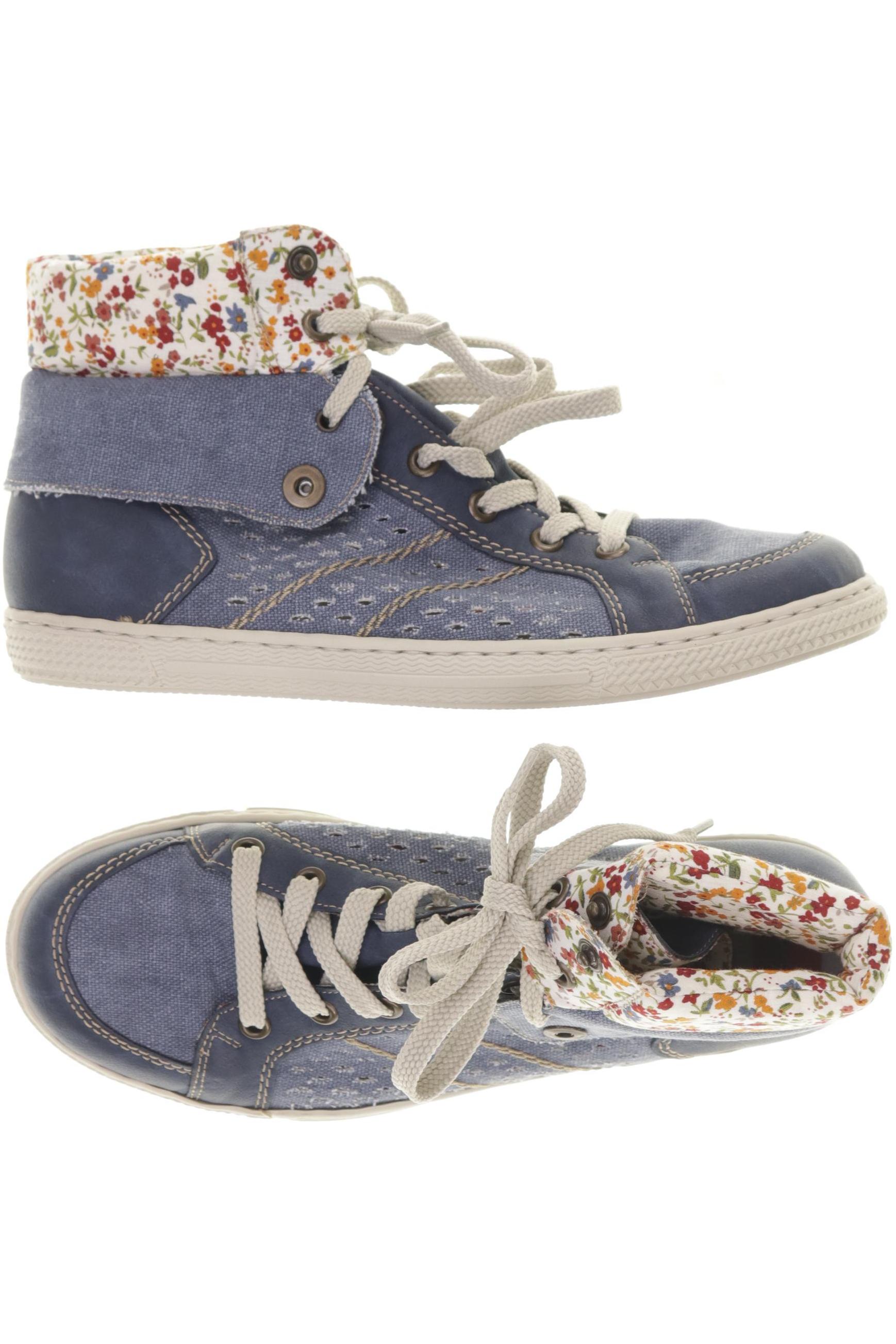 

Rieker Damen Sneakers, blau, Gr. 38