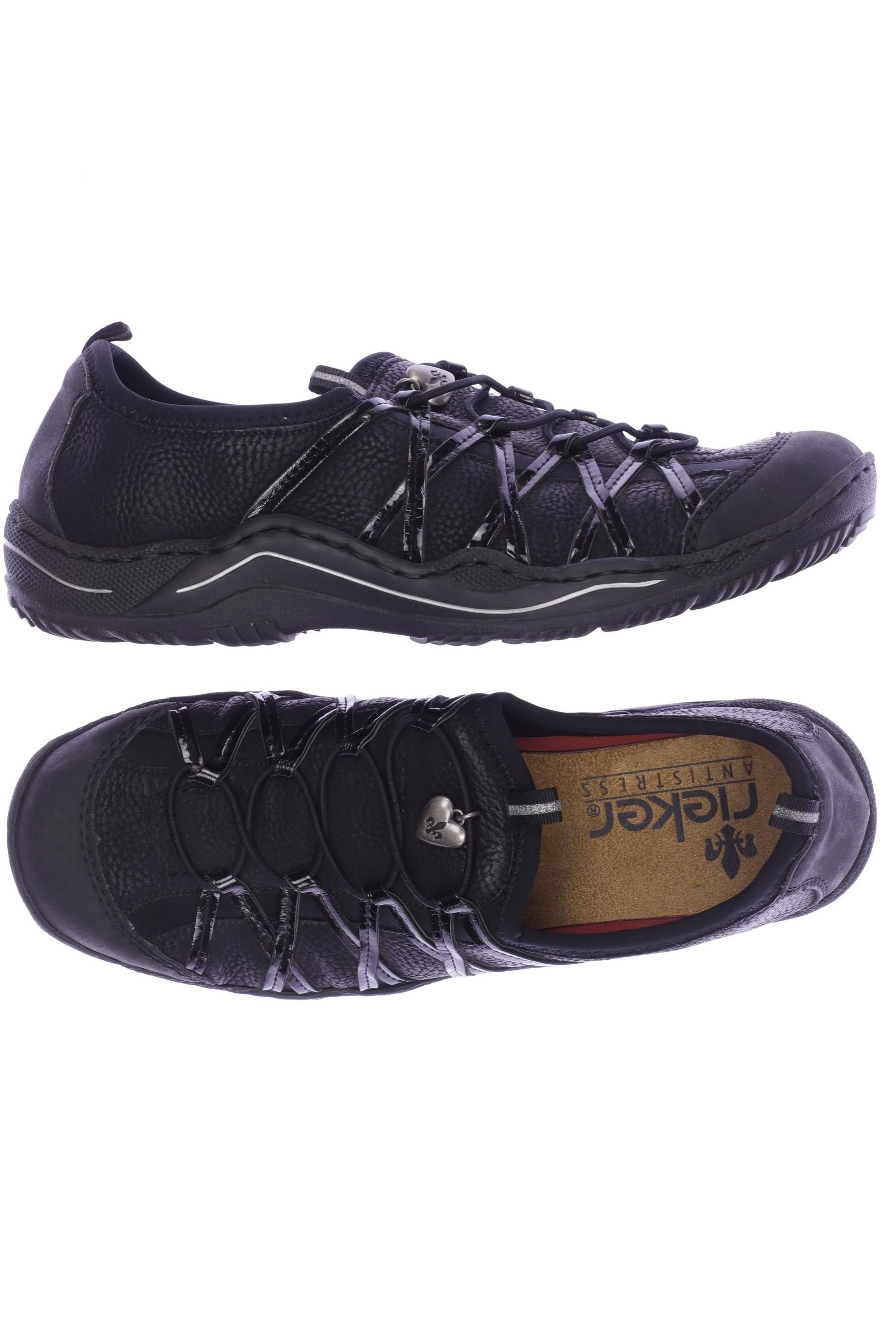 

Rieker Damen Sneakers, schwarz, Gr. 40