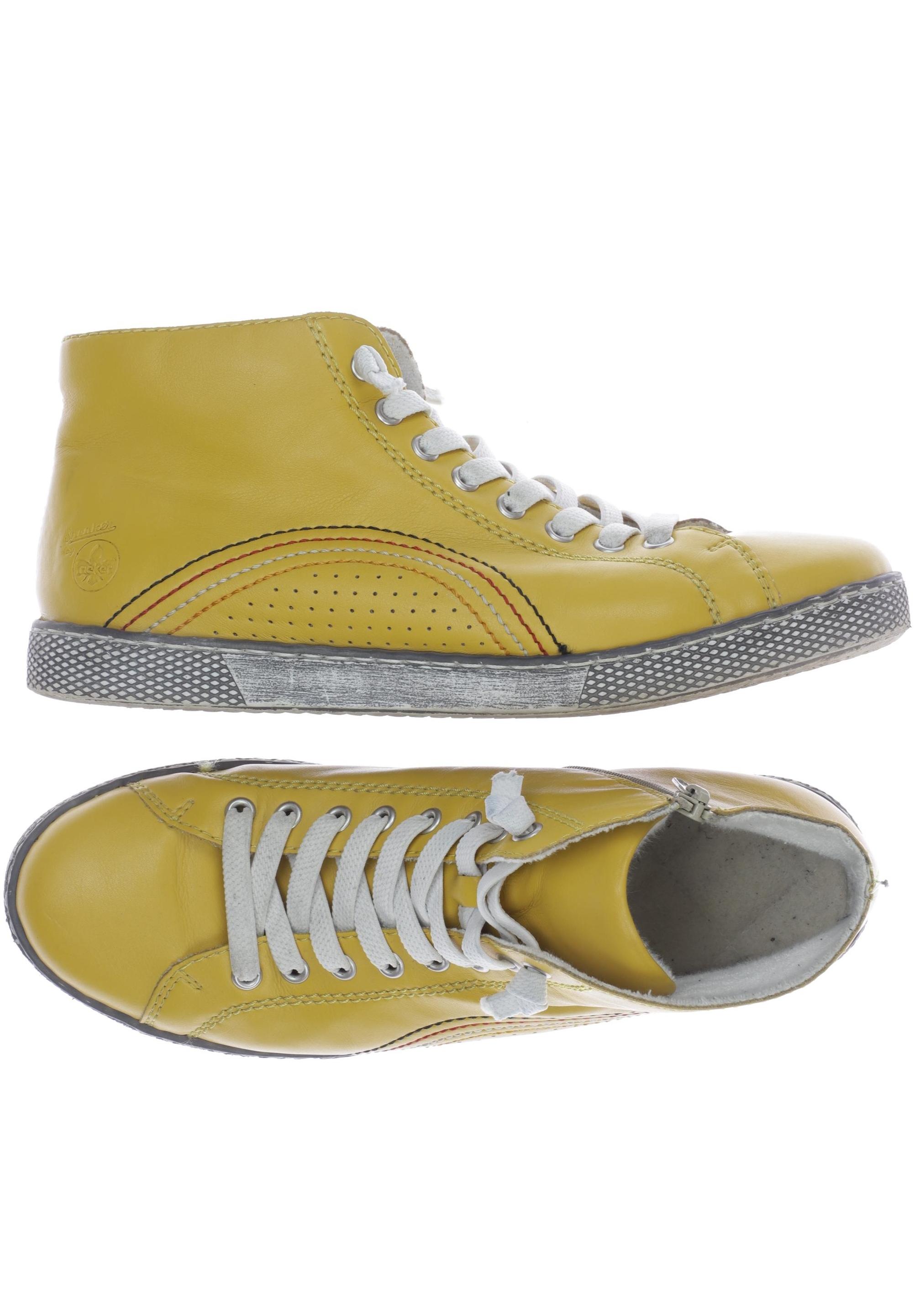 

Rieker Damen Sneakers, gelb, Gr. 42
