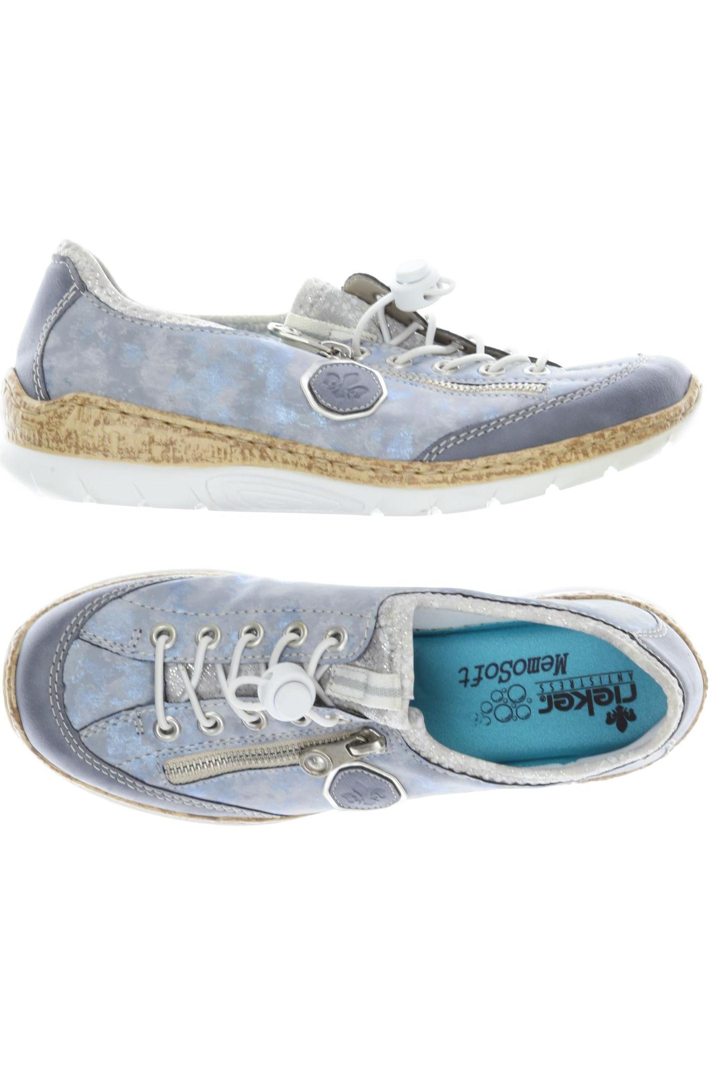

Rieker Damen Sneakers, hellblau, Gr. 37