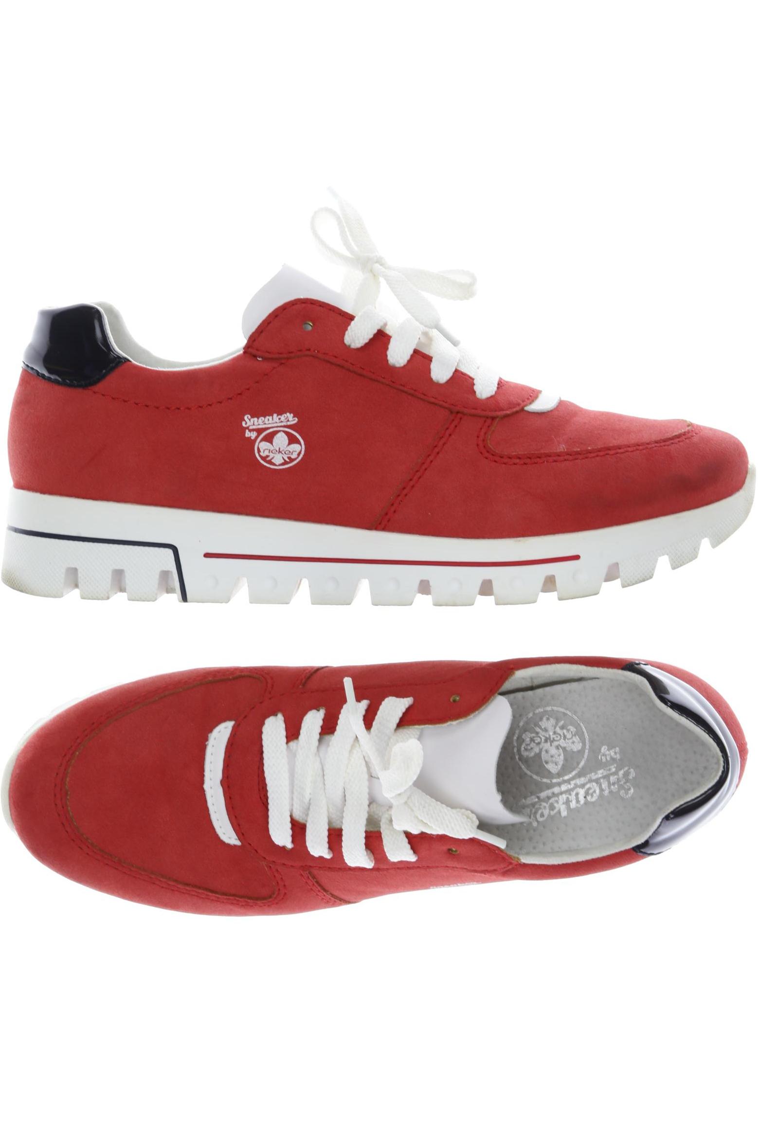 

Rieker Damen Sneakers, rot, Gr. 42