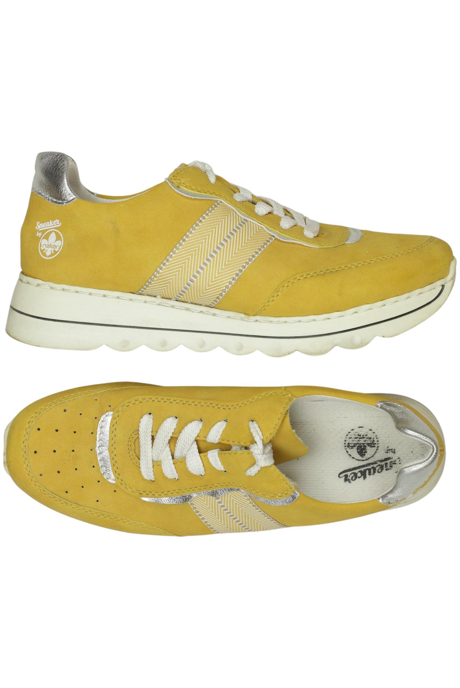 

Rieker Damen Sneakers, gelb, Gr. 40