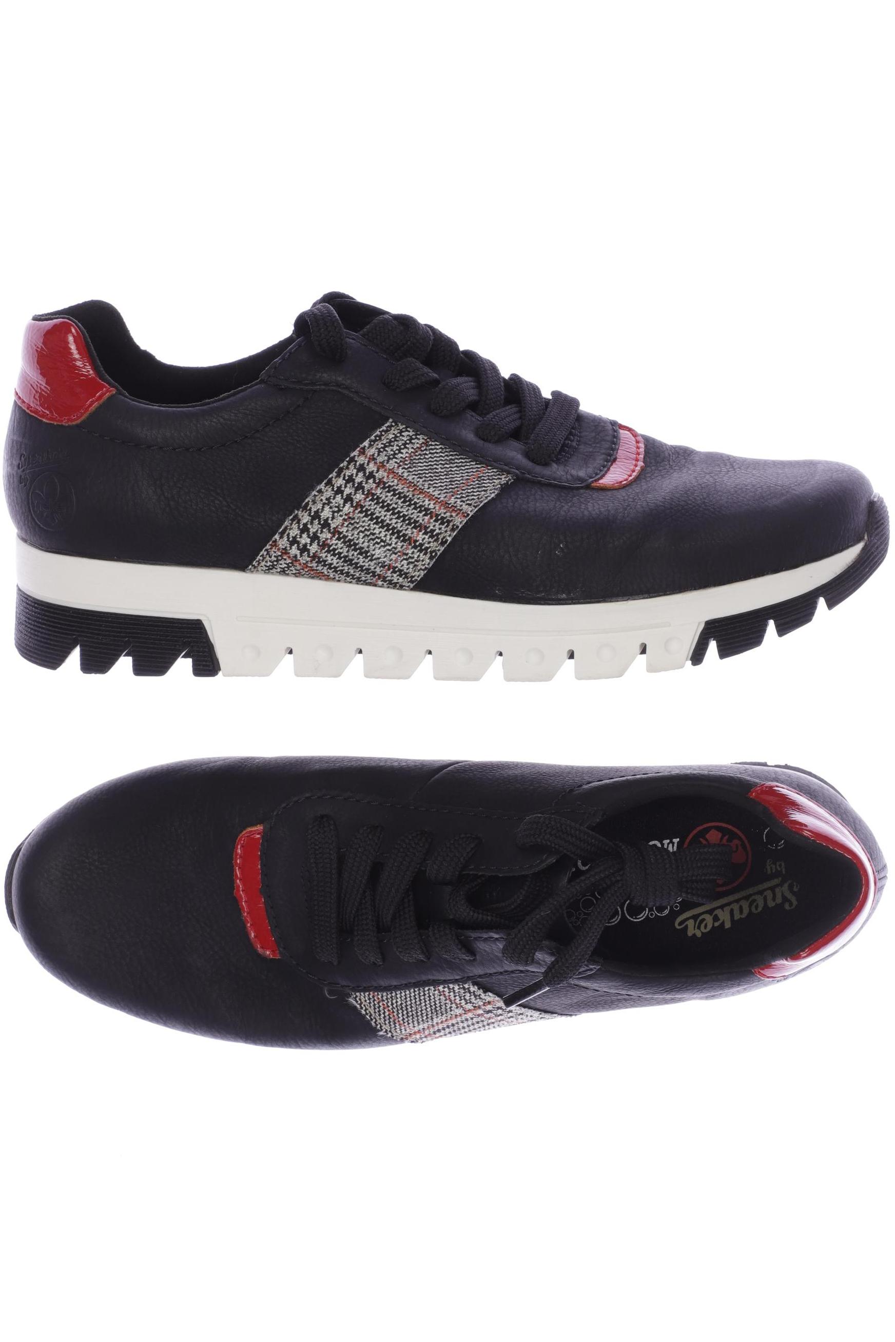 

Rieker Damen Sneakers, schwarz, Gr. 39