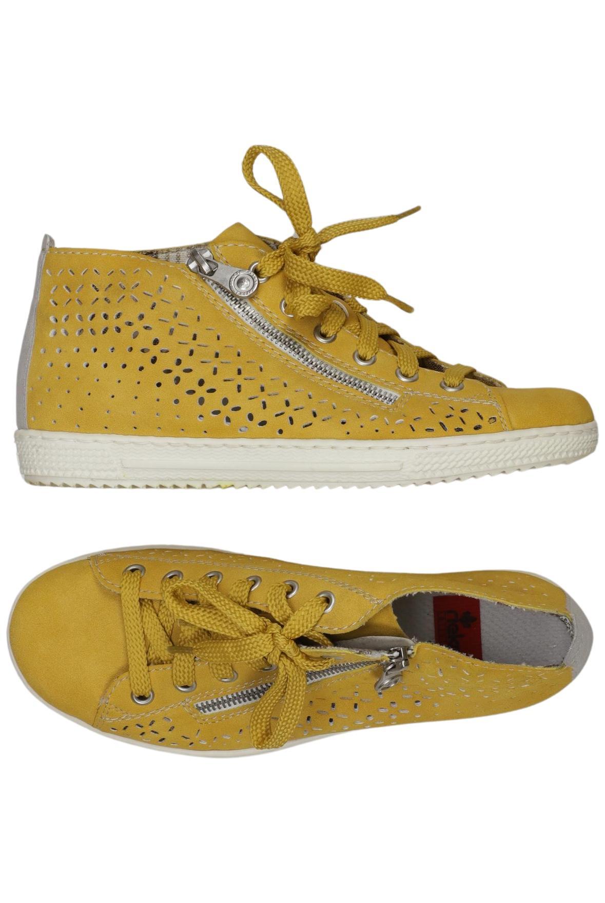 

Rieker Damen Sneakers, gelb, Gr. 36