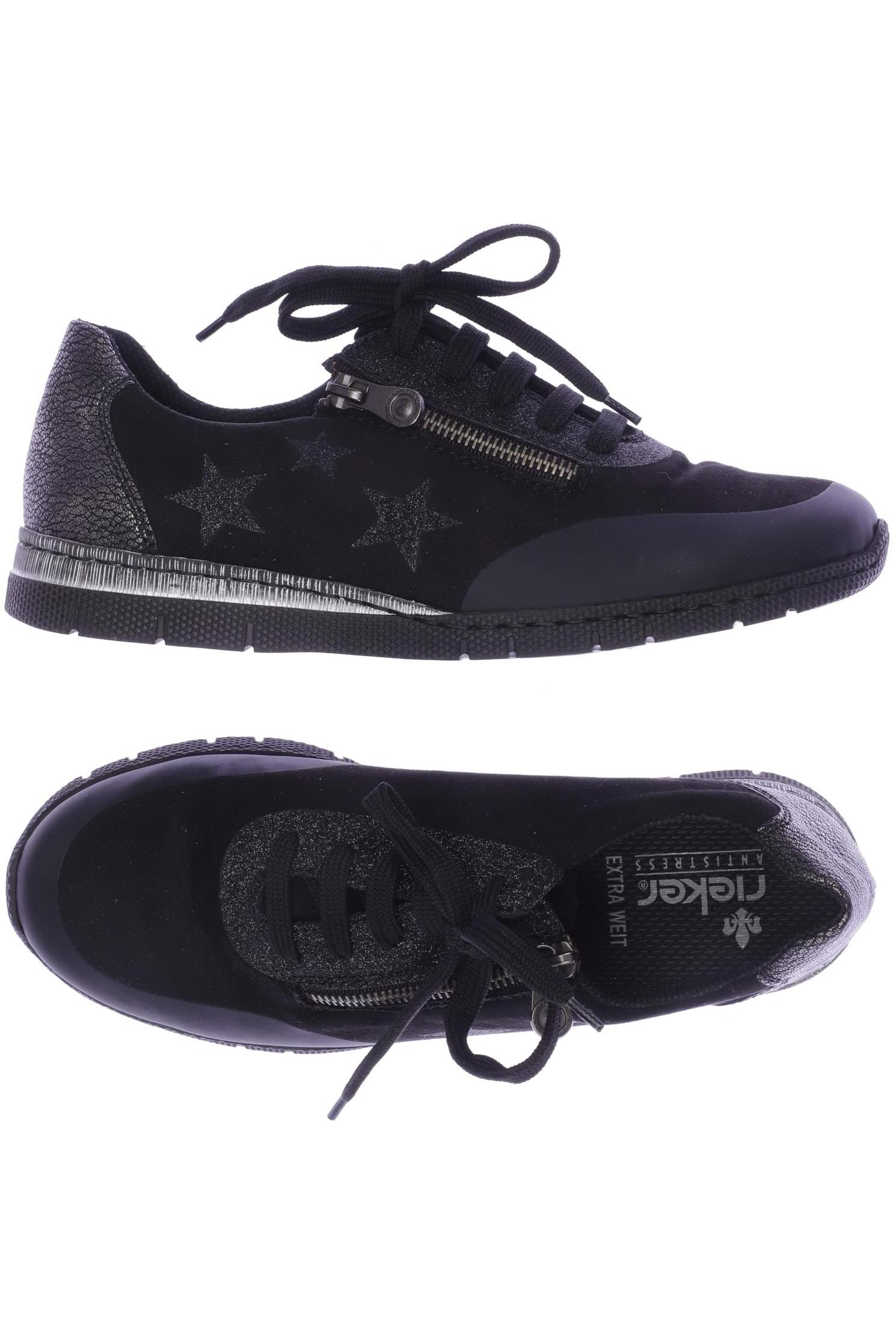 

Rieker Damen Sneakers, schwarz, Gr. 40