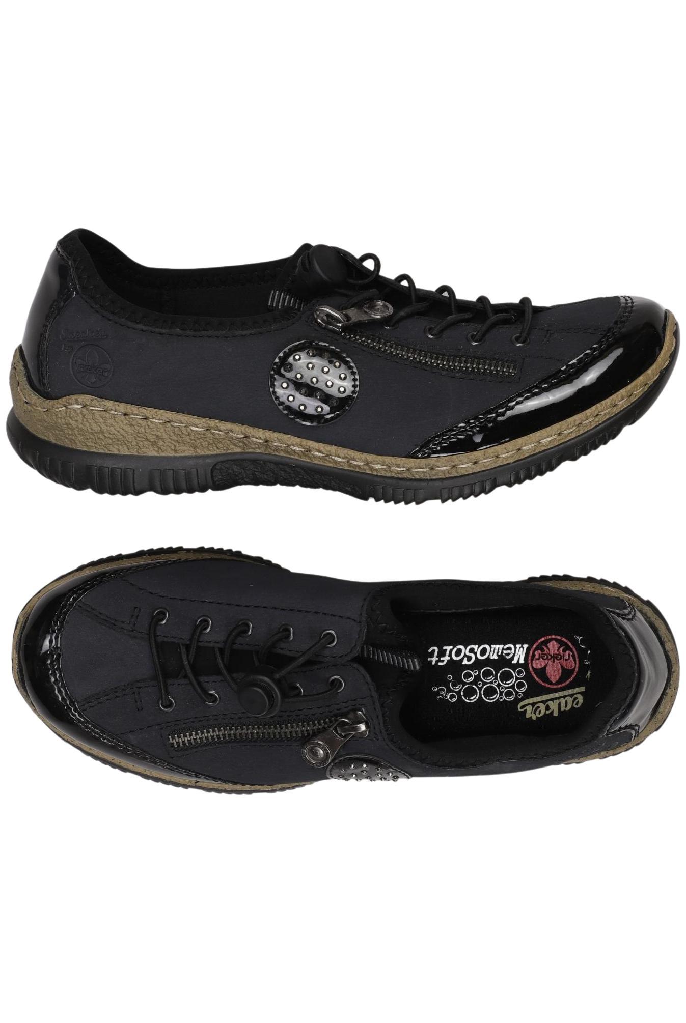 

Rieker Damen Sneakers, schwarz, Gr. 39