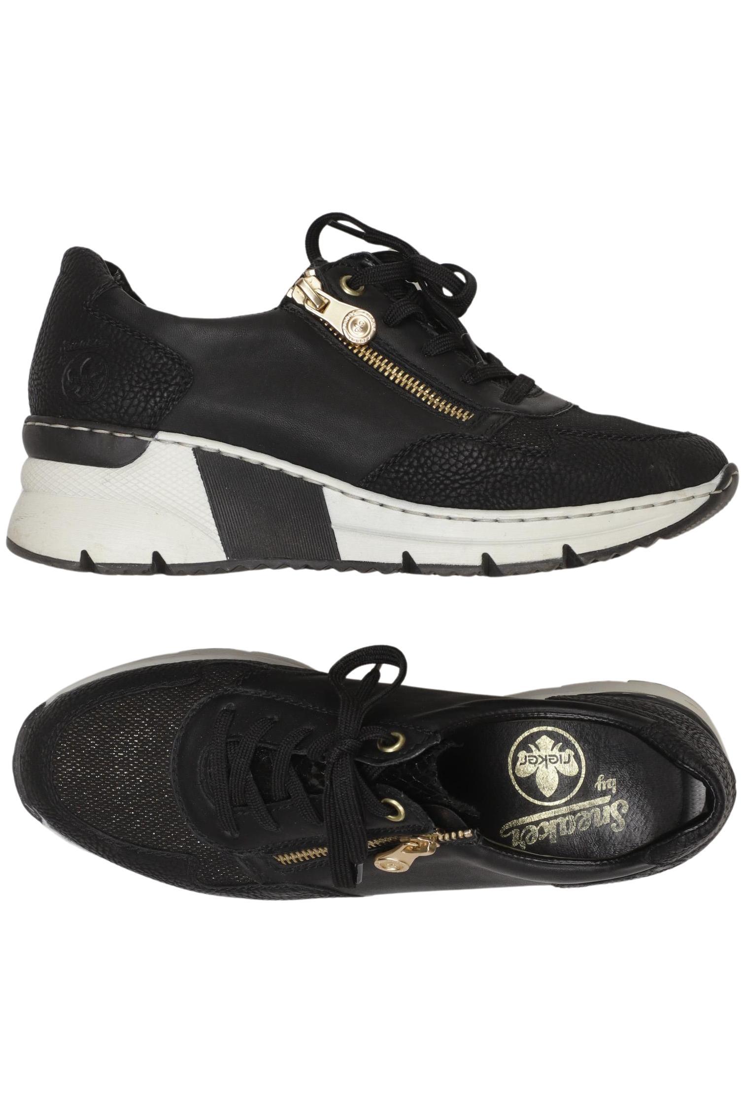

Rieker Damen Sneakers, schwarz, Gr. 38