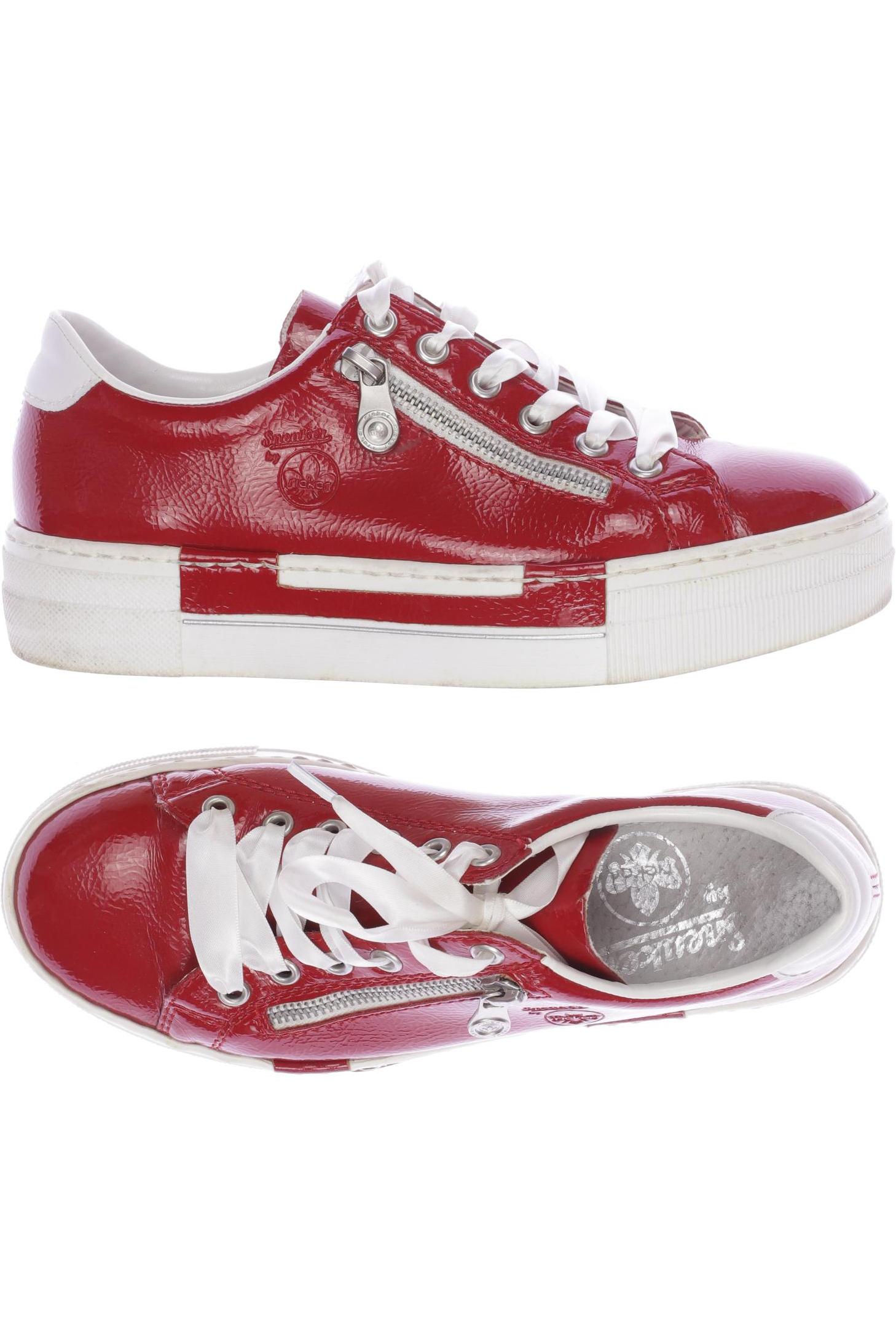 

Rieker Damen Sneakers, rot