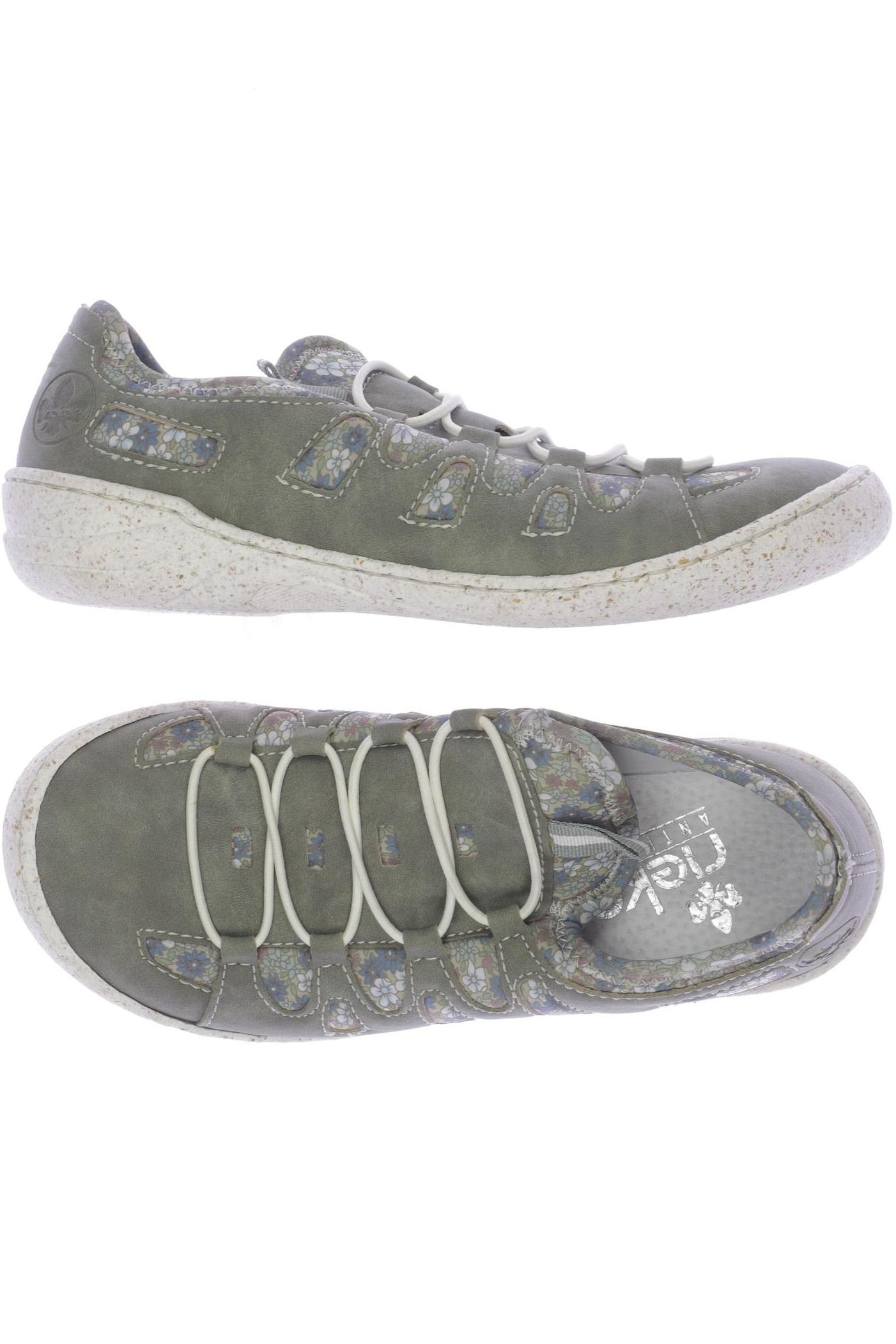 

Rieker Damen Sneakers, grün, Gr. 36