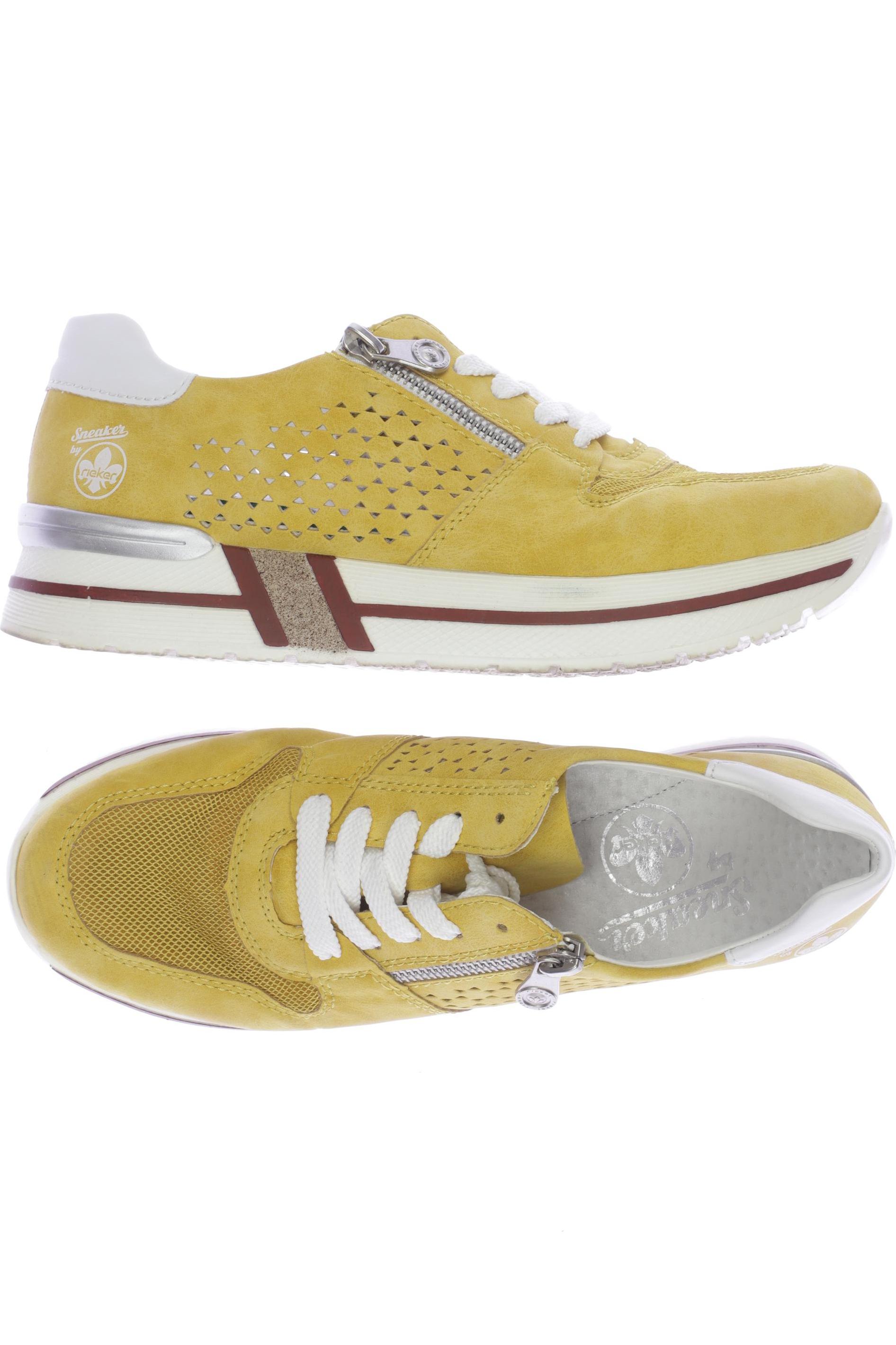 

Rieker Damen Sneakers, gelb, Gr. 39