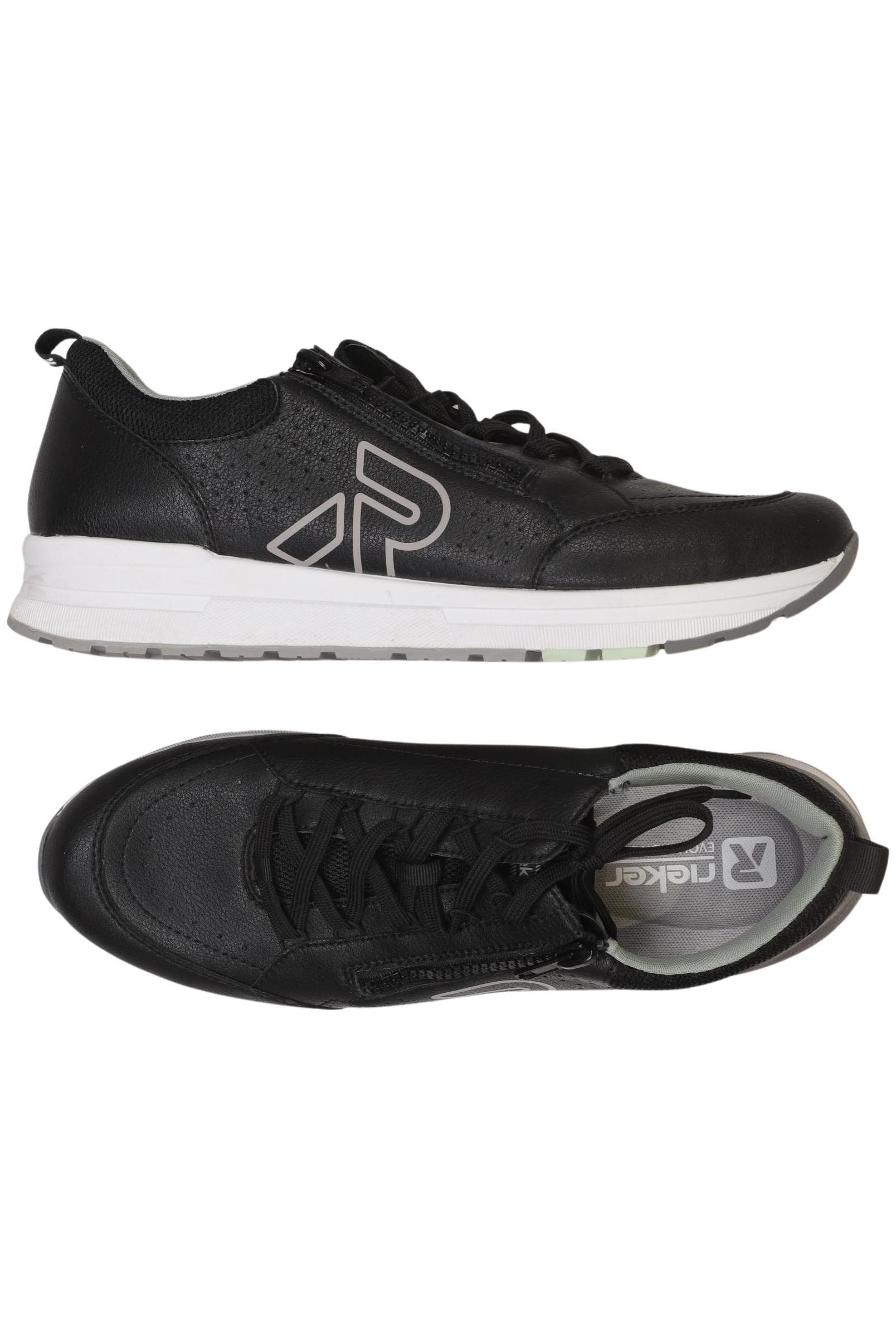 

Rieker Damen Sneakers, schwarz, Gr. 42
