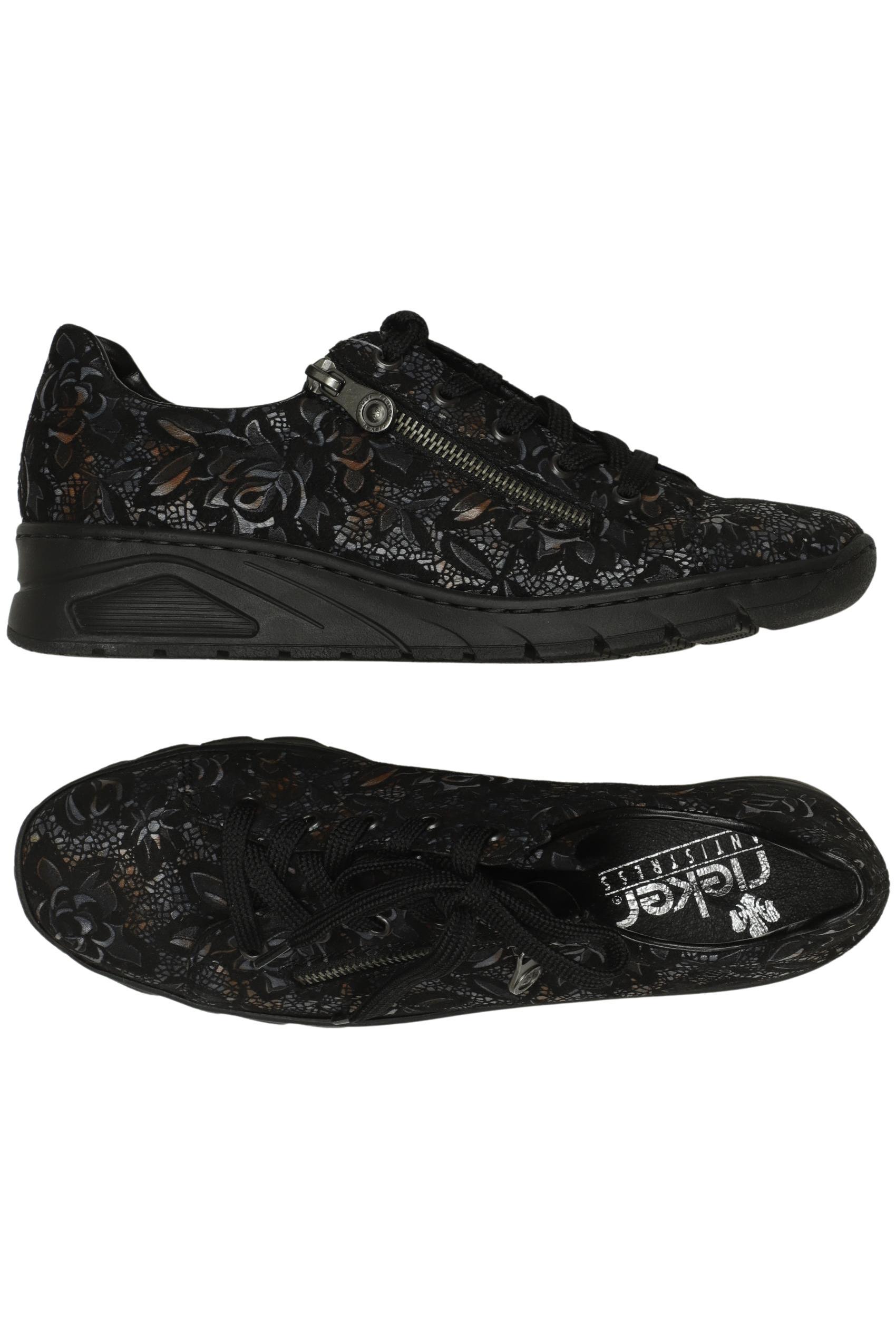 

Rieker Damen Sneakers, schwarz, Gr. 40