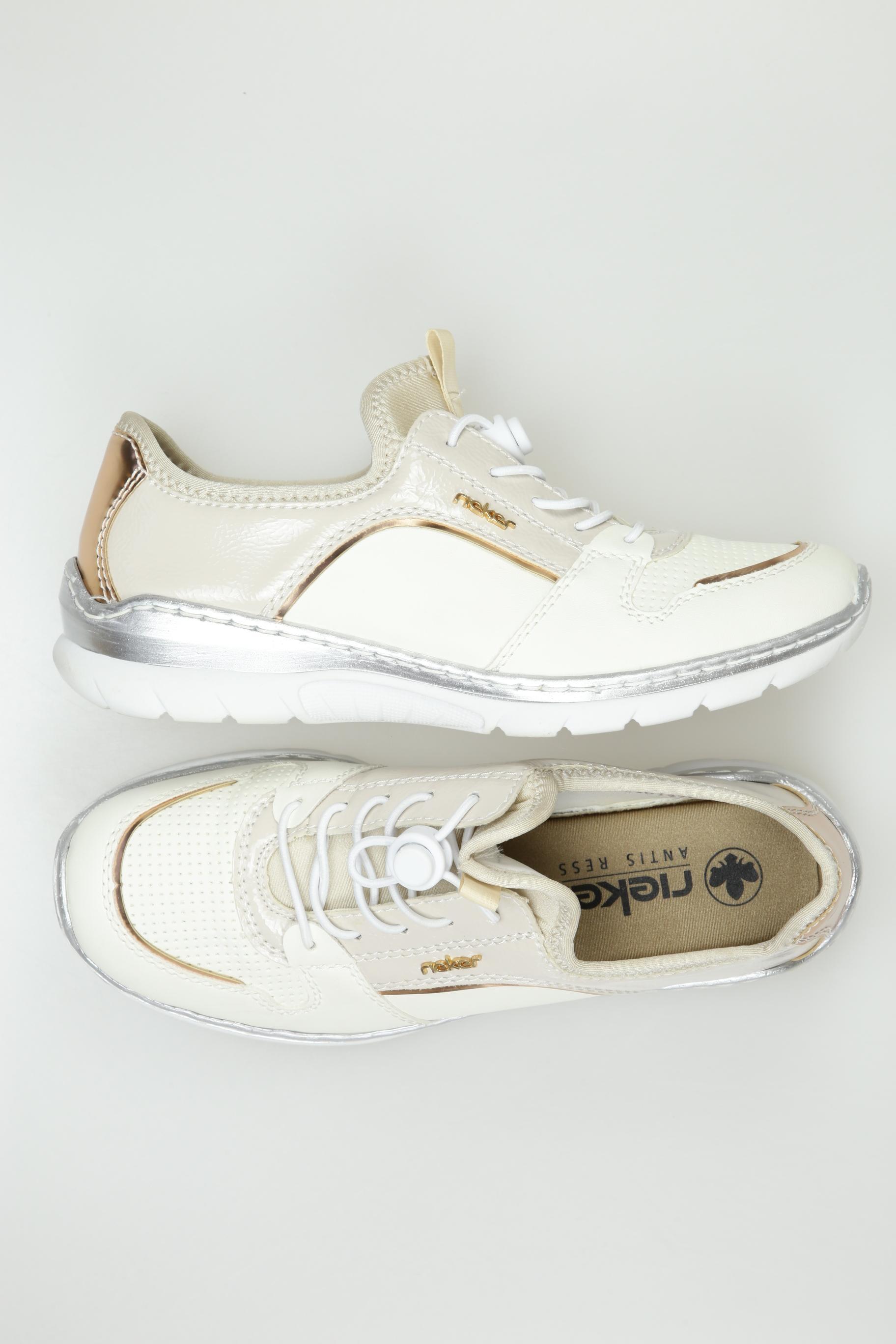 

Rieker Damen Sneakers, cremeweiß, Gr. 38