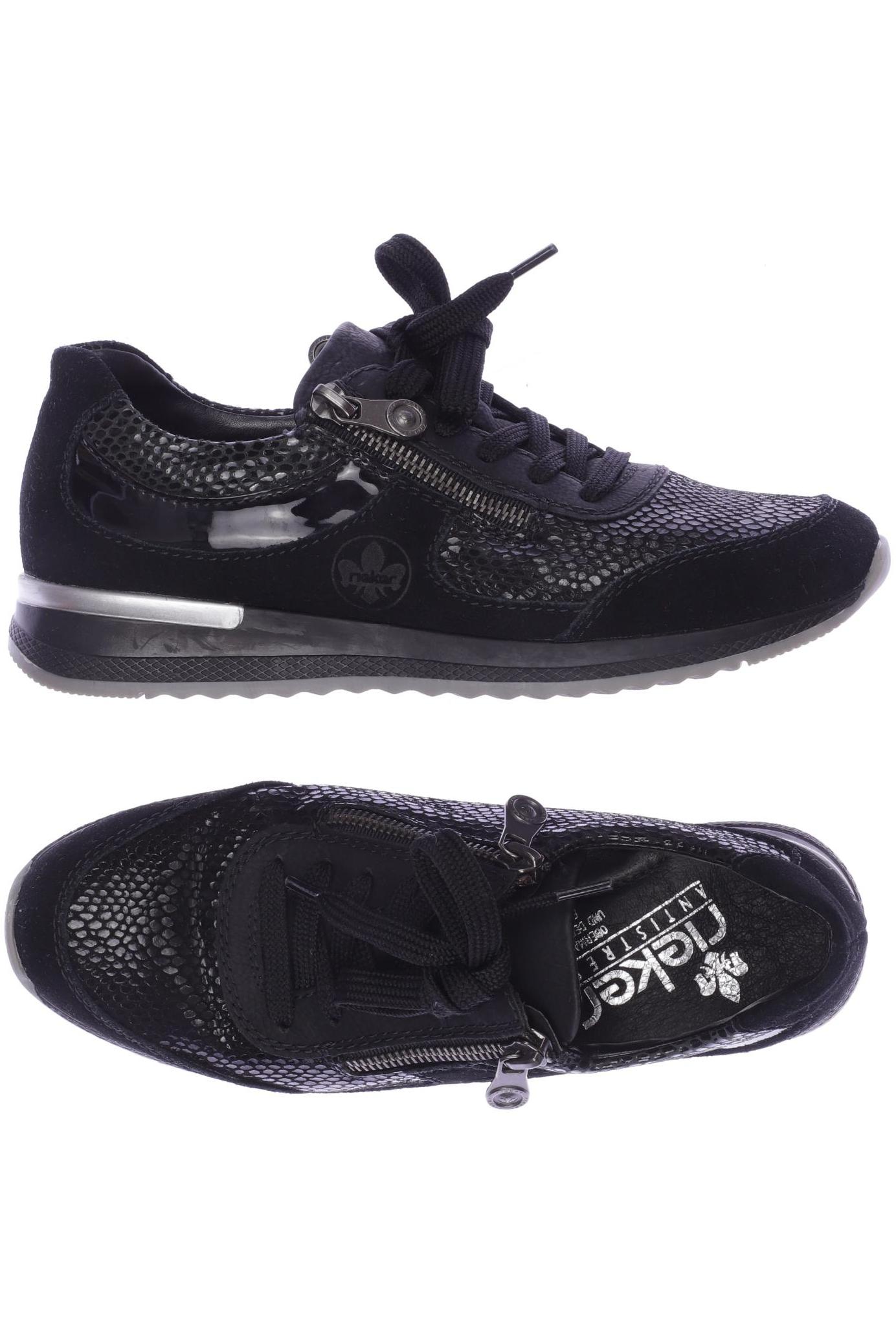 

Rieker Damen Sneakers, schwarz, Gr. 37