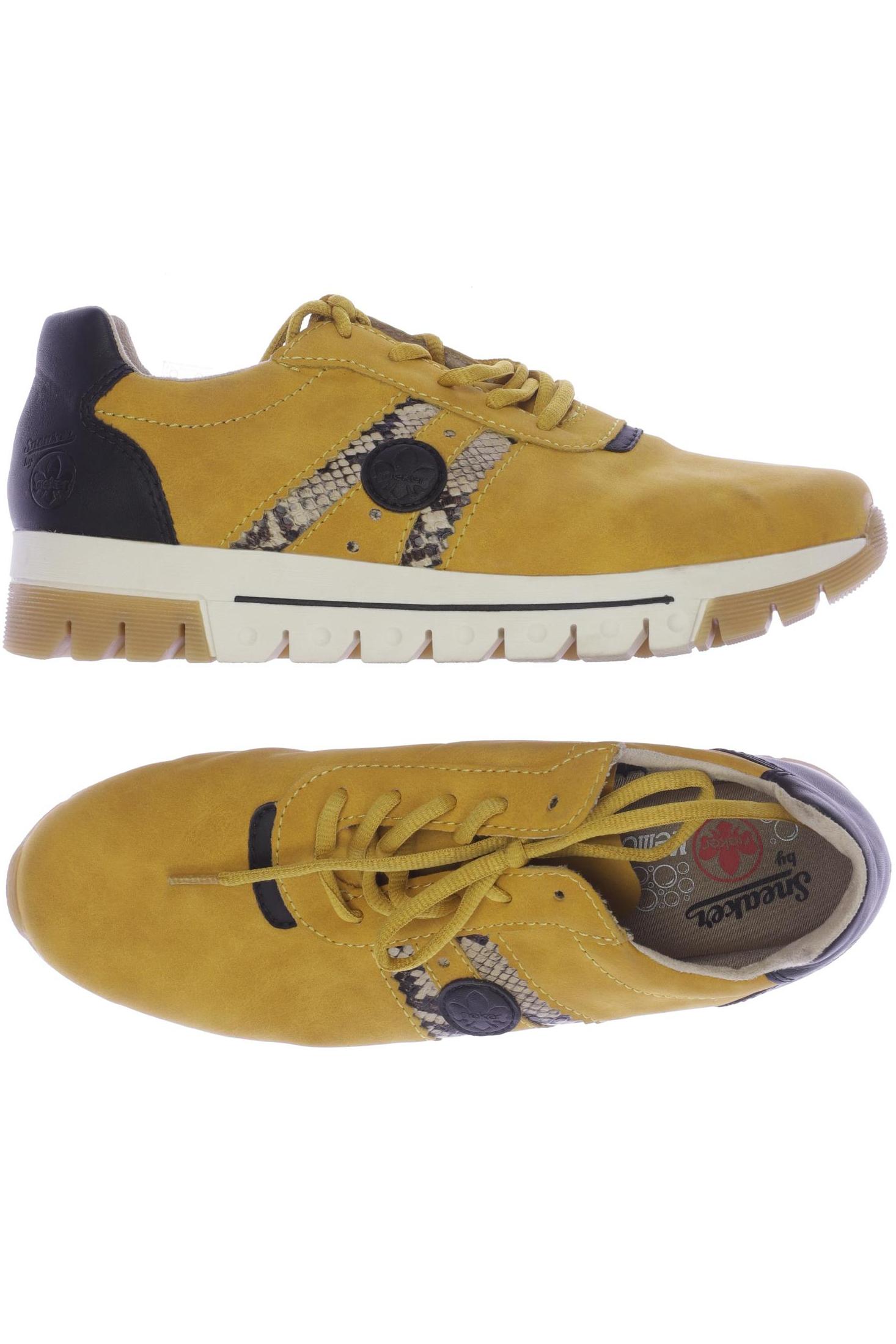 

Rieker Damen Sneakers, gelb, Gr. 39