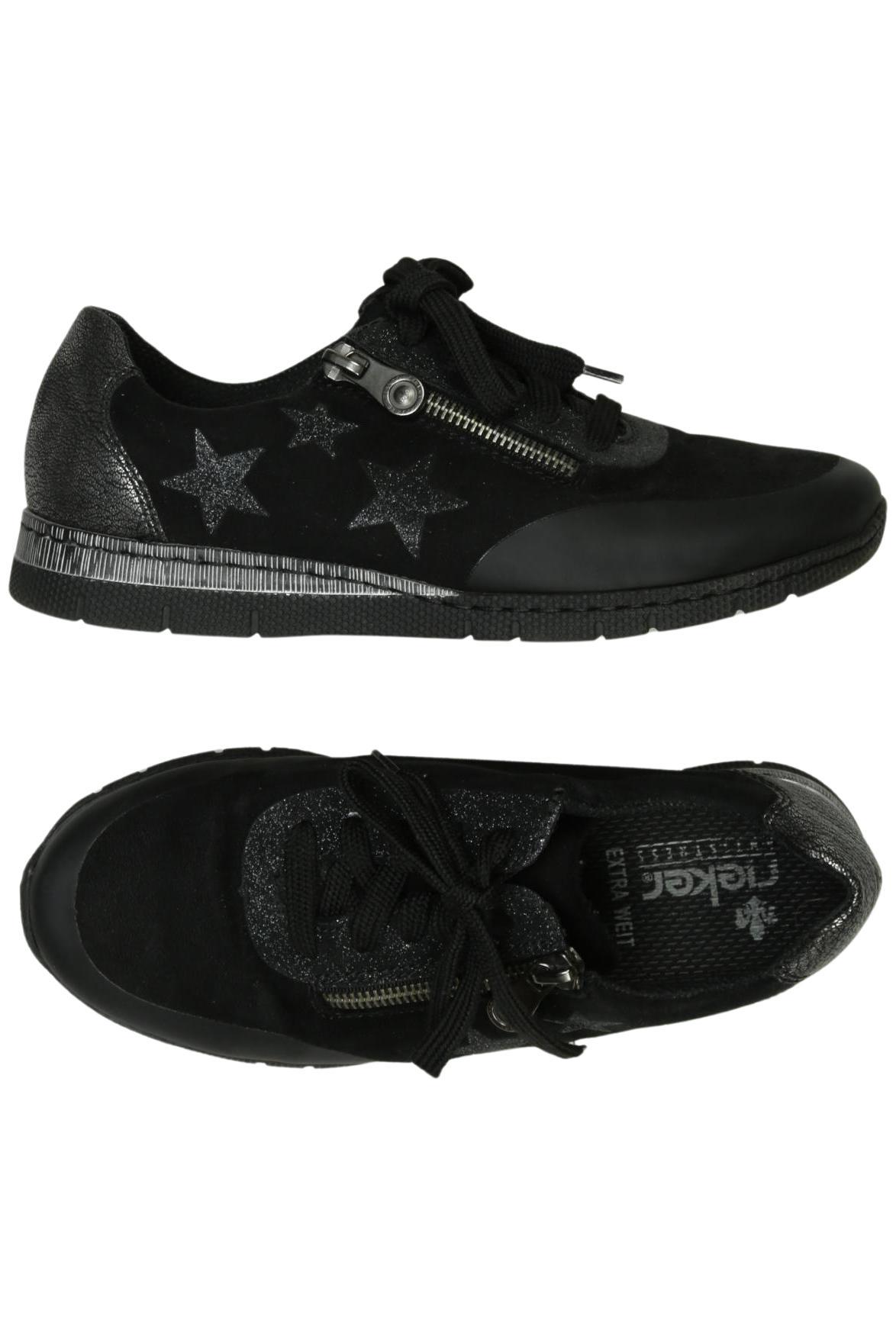 

Rieker Damen Sneakers, schwarz, Gr. 37